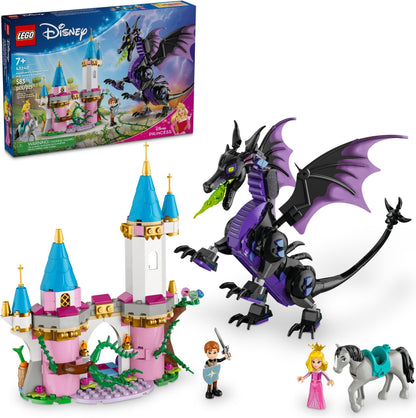 LEGO® Disney 43240 – Maleficent’s Dragon Form and Aurora’s Castle
