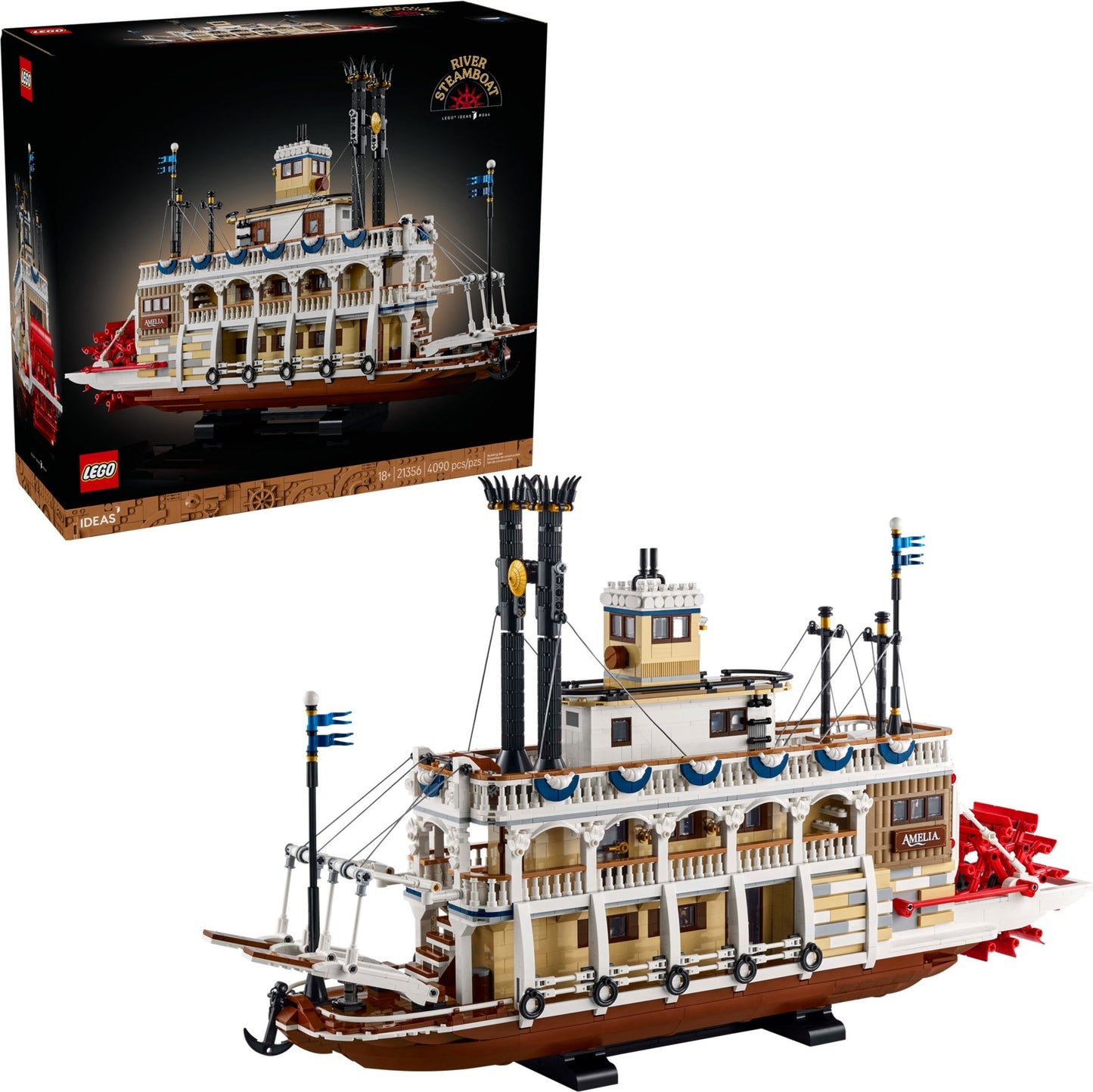 LEGO® Ideas 21356 – River Steamboat