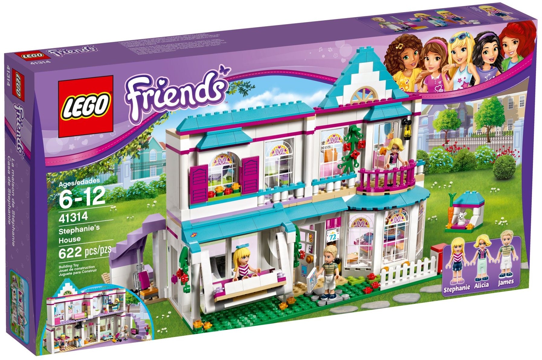 LEGO® Friends 41314 Stephanies Haus - Box