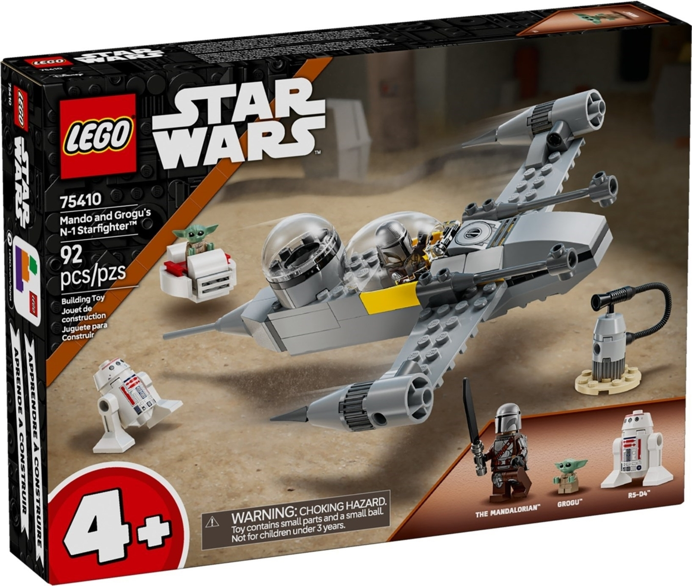 LEGO® Star Wars 75410 Mando und Grogu's N-1 Starfighter™