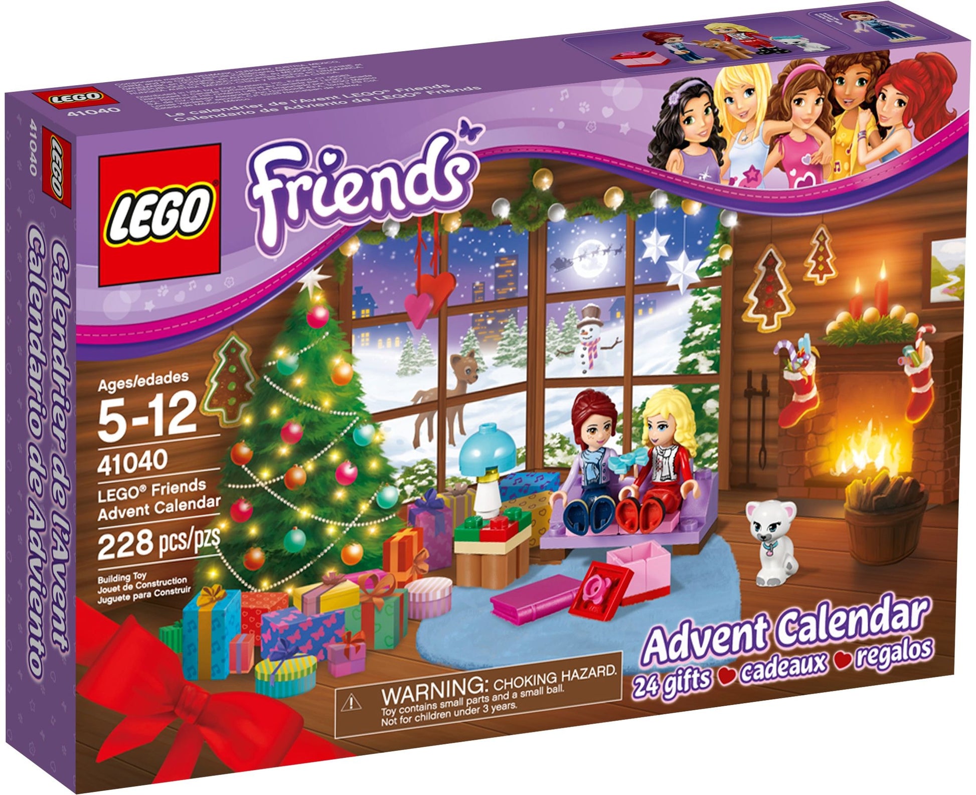 LEGO® Friends 41040 Adventskalender 2014 - Box