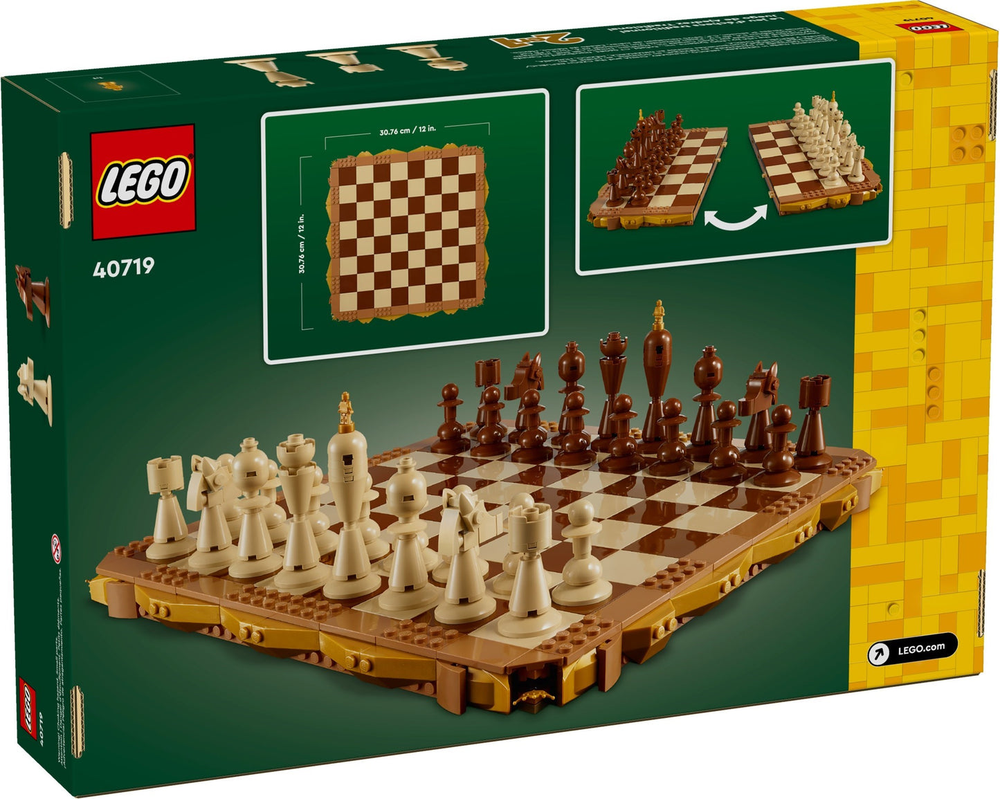 LEGO® Spiele 40719 Traditionelles Schachspiel