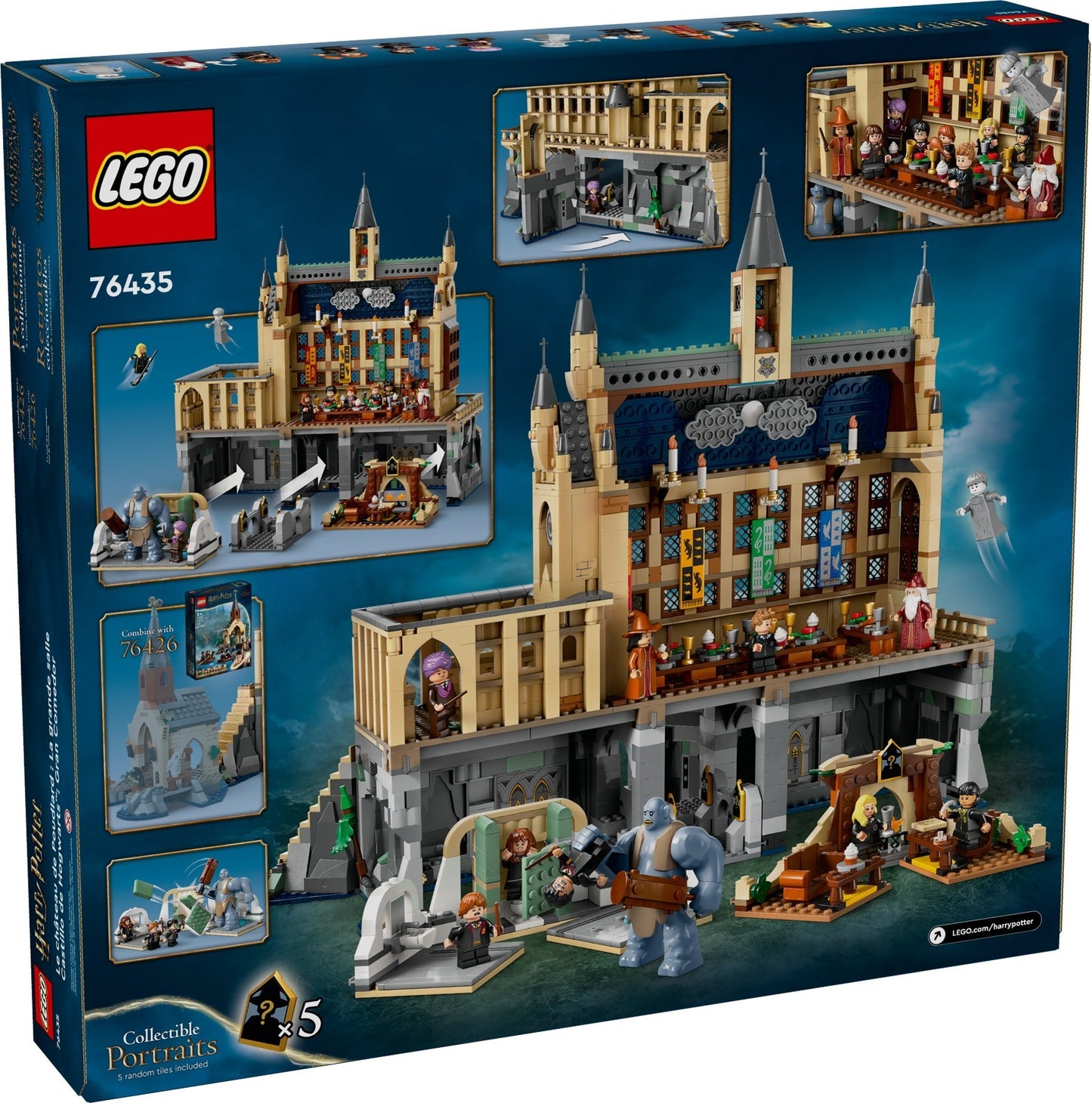 LEGO® Harry Potter™ 76435 Hogwarts™ Schloss: Die Große Halle