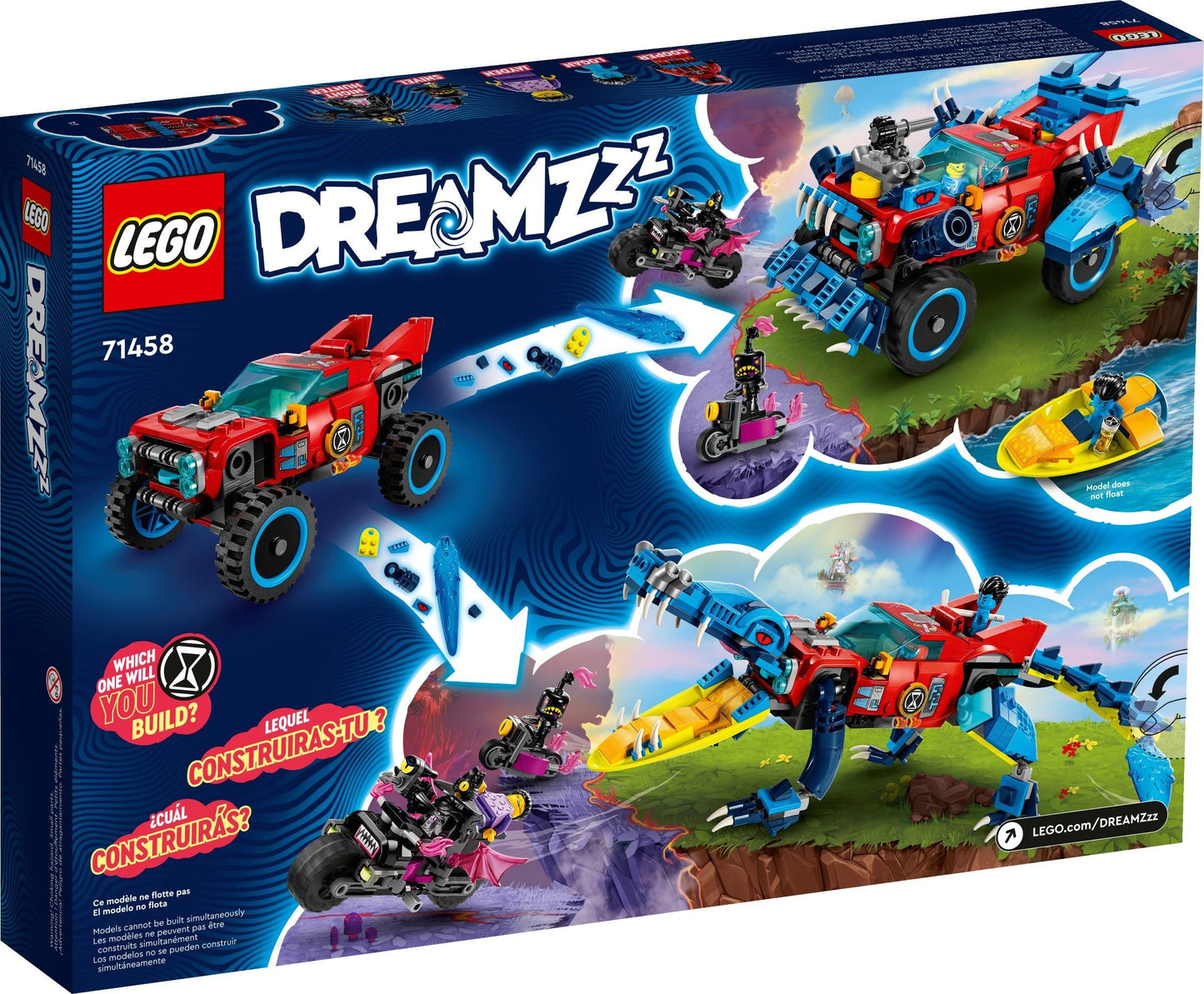 LEGO® DREAMZzz 71458 Krokodilauto