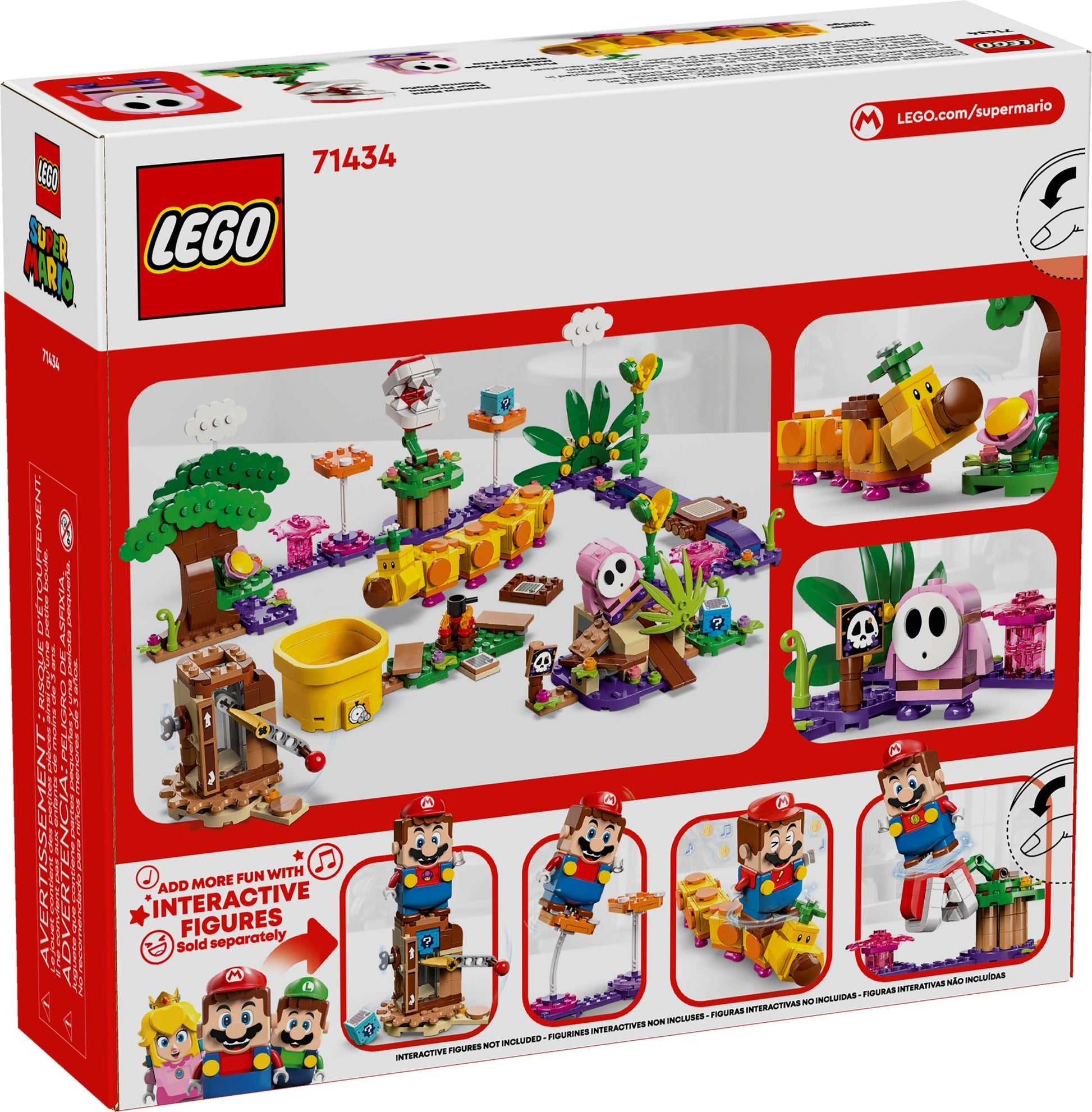 LEGO® Super Mario™ 71434 – Soda Jungle Maker Set