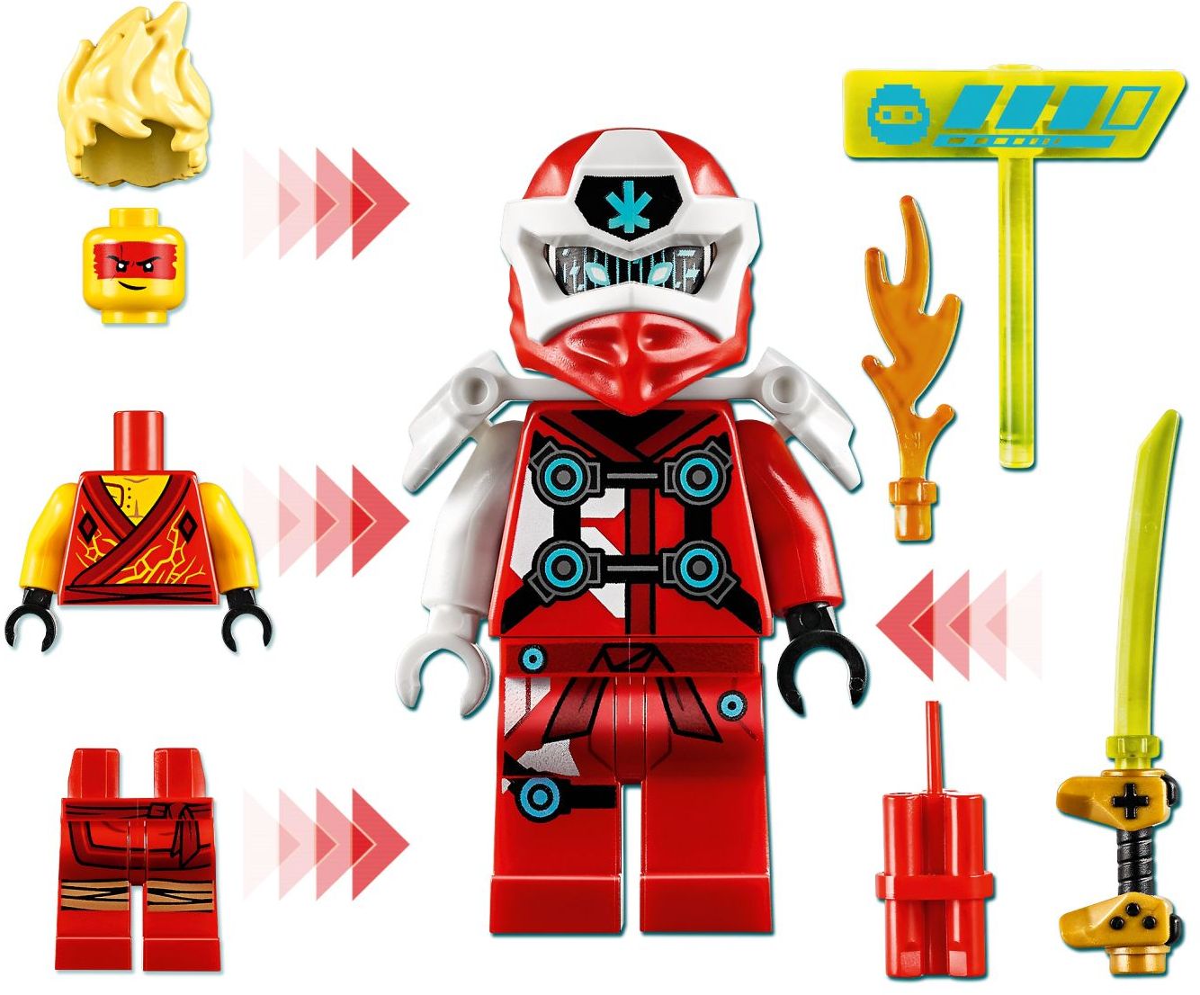 LEGO® NINJAGO® 71714 Kai Avatar – Arcade-Pod