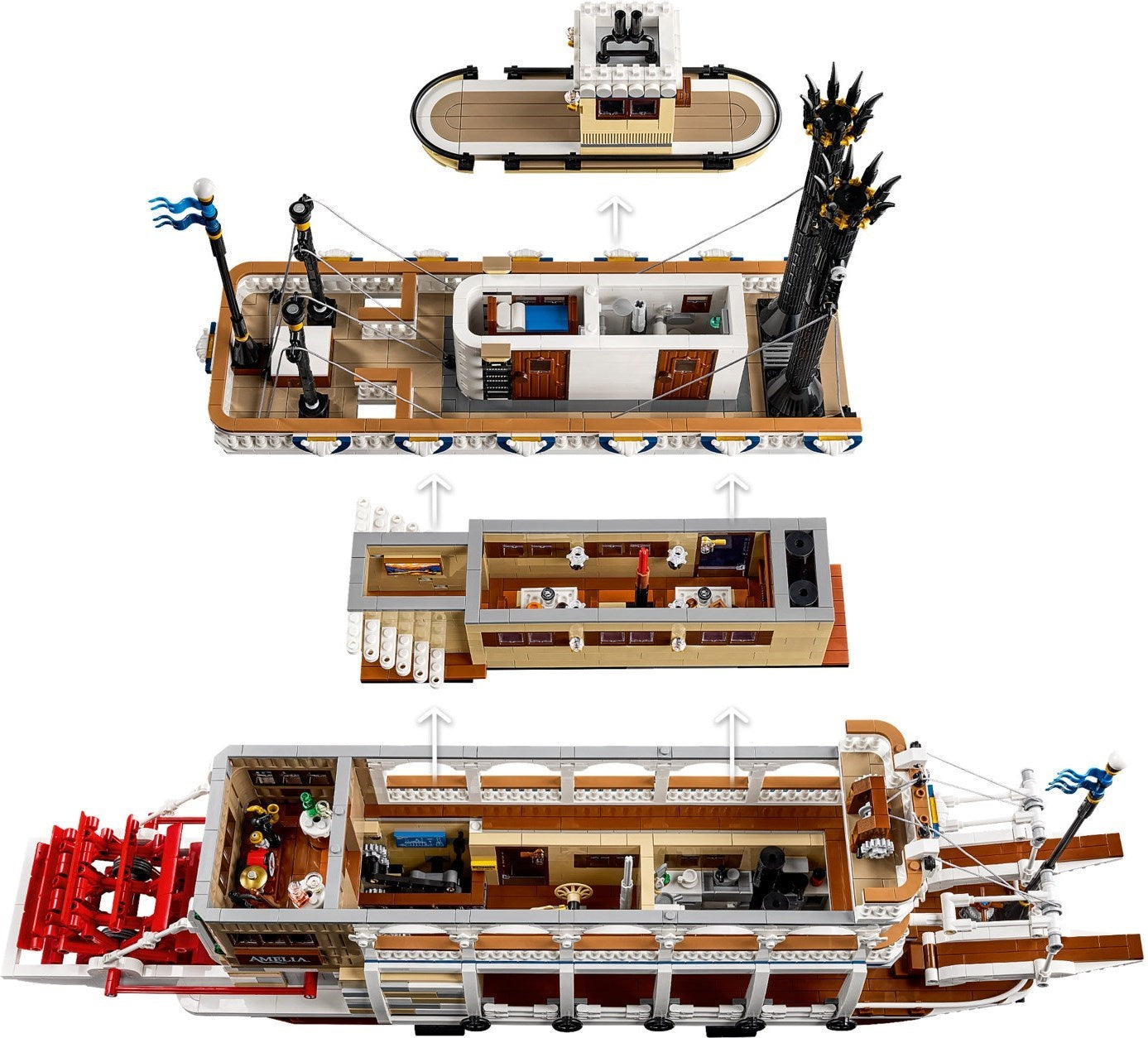 LEGO® Ideas 21356 – River Steamboat