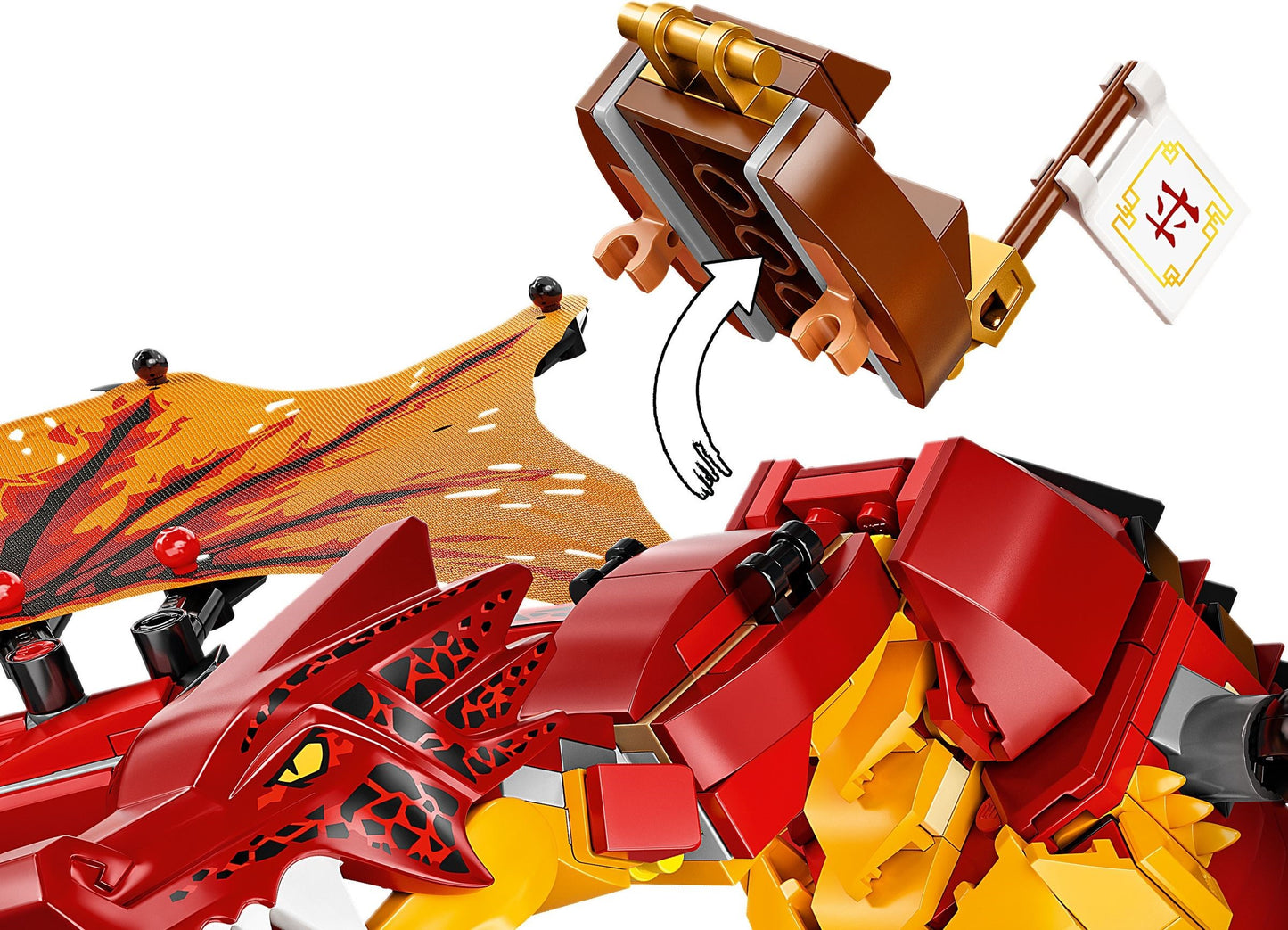 LEGO® Ninjago 71753 Kais Feuerdrache