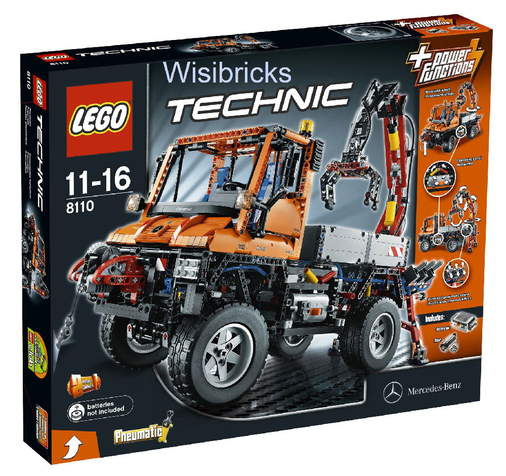 H1 Titel: LEGO® Technic 8110 Unimog U400 - Box