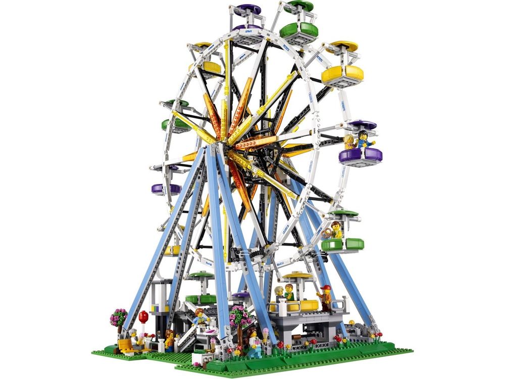 LEGO® Creator Expert 10247 Riesenrad - Leichte Lagerspuren