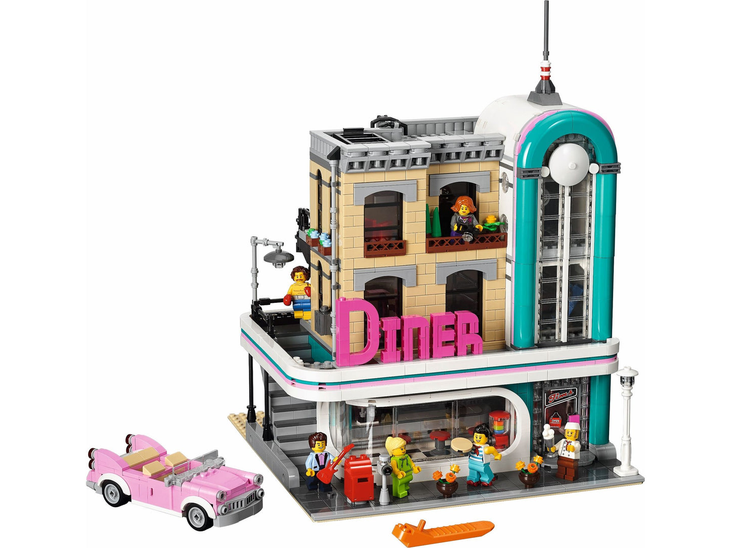 LEGO® Amerikanisches Diner 10260 - Modular - Leichte Lagerspuren