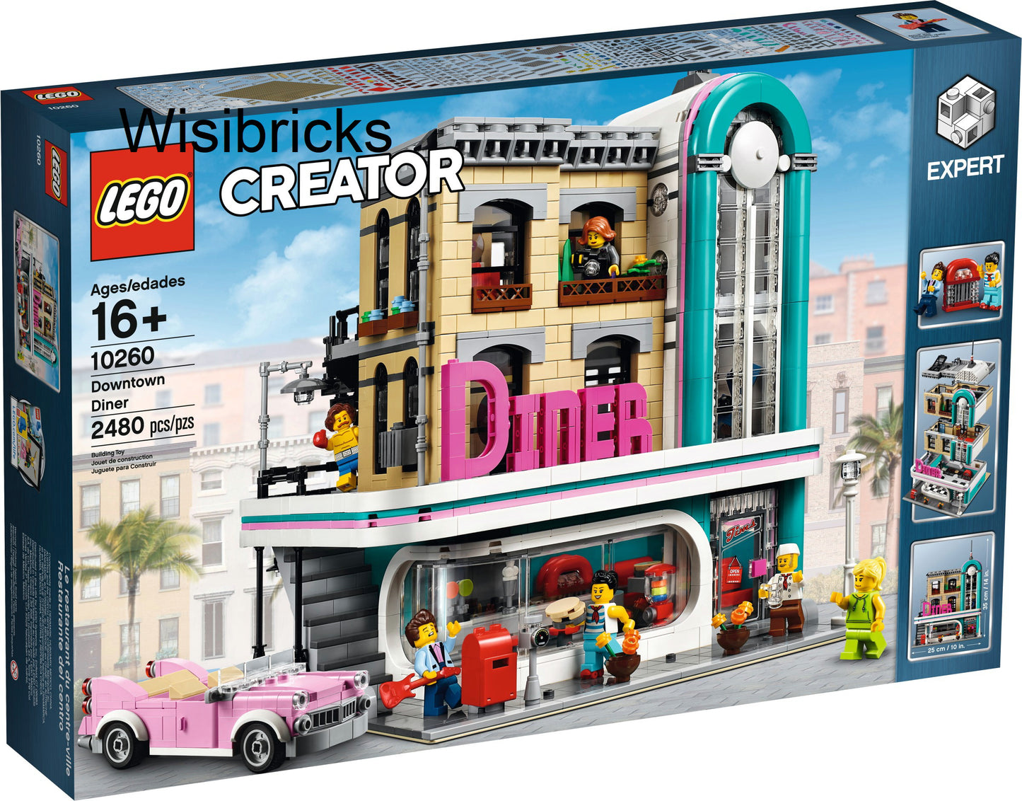 LEGO® Amerikanisches Diner 10260 - Modular - Leichte Lagerspuren