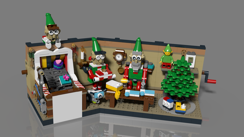 LEGO 4002020 House Employee Christmas Gift 40 Jahre LEGO Group wisibricks.ch