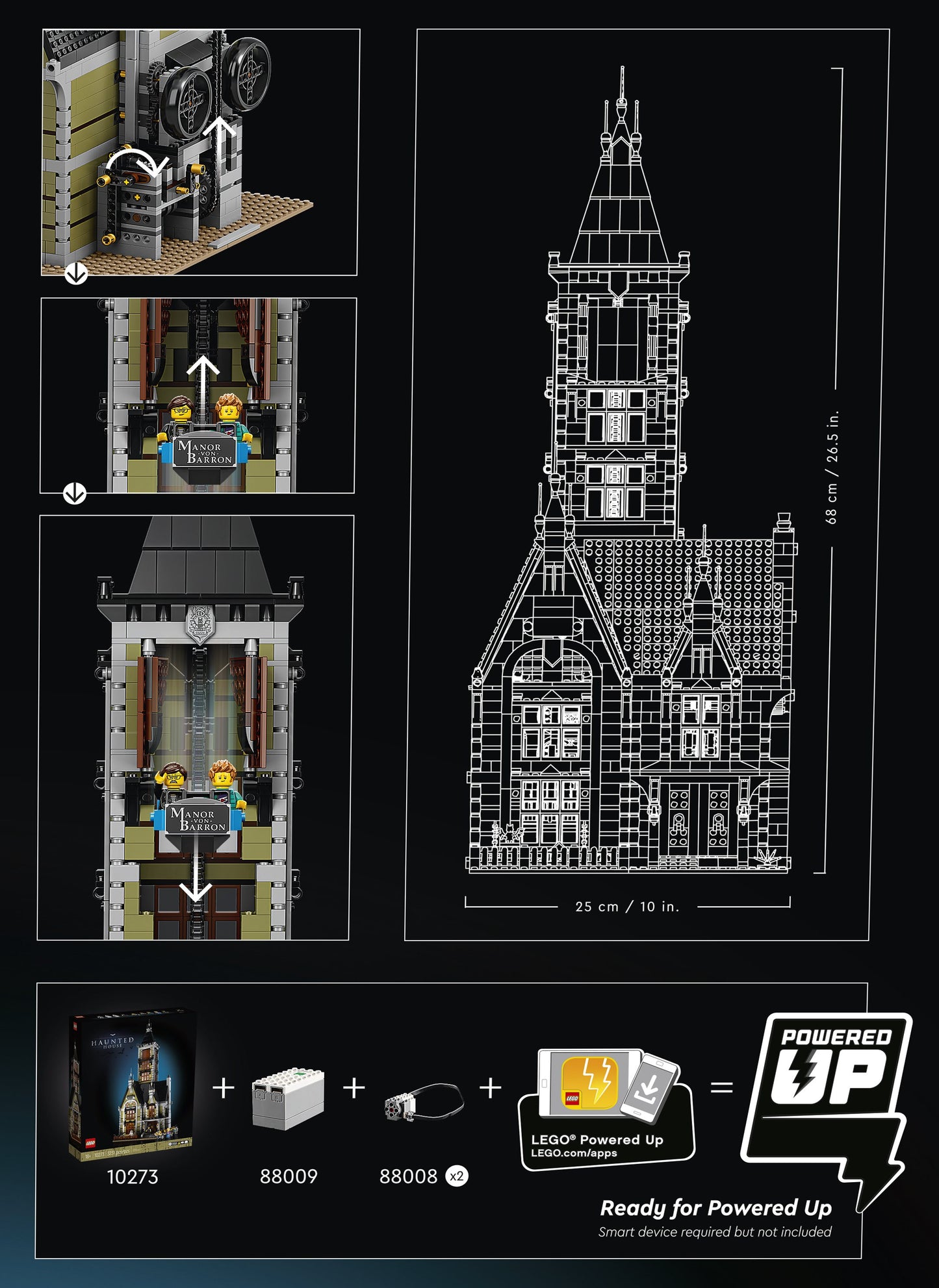 LEGO® Icons 10273 Geisterhaus auf dem Jahrmarkt