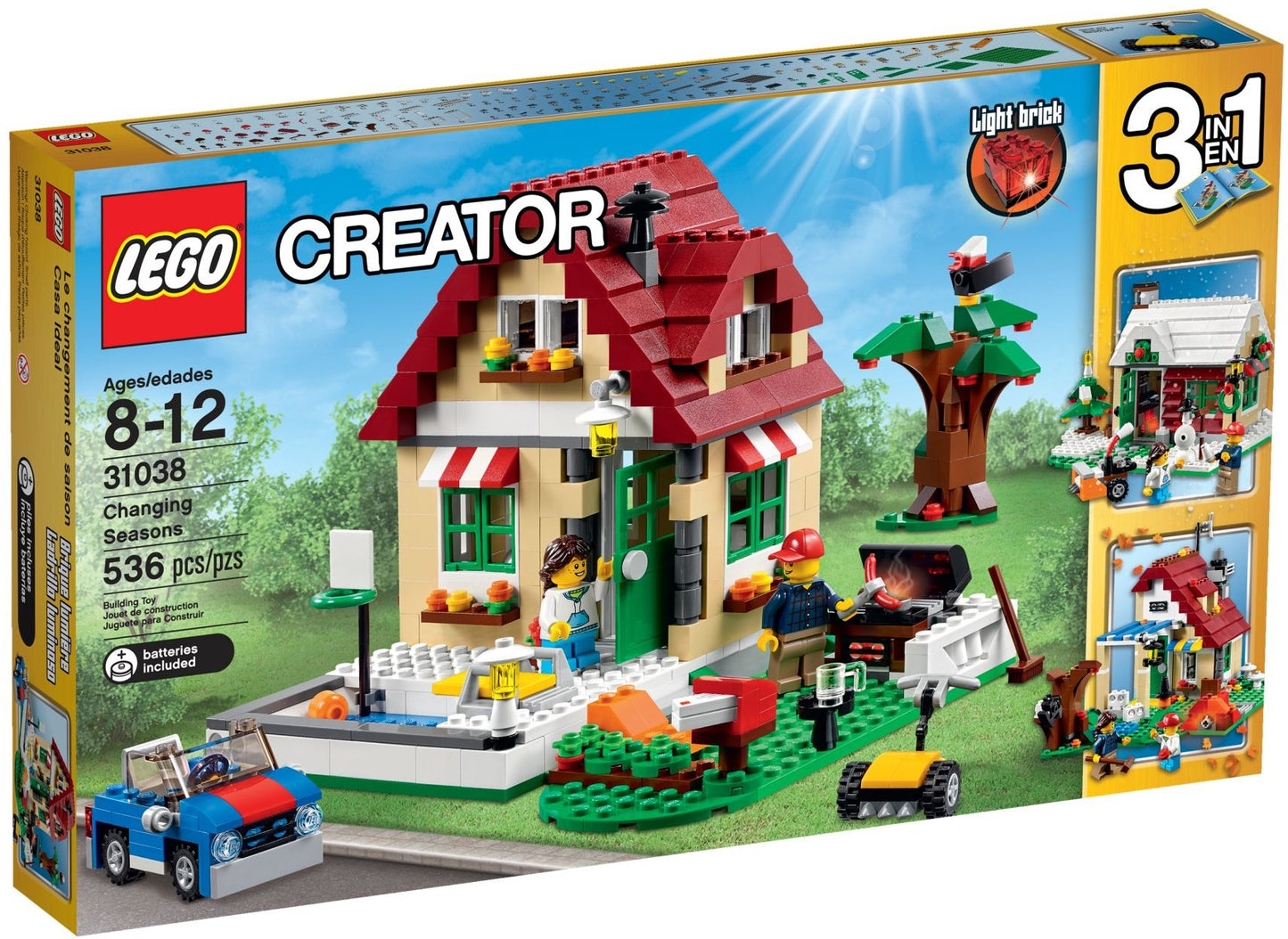 LEGO® Creator 3in1 31038 Wechselnde Jahreszeiten