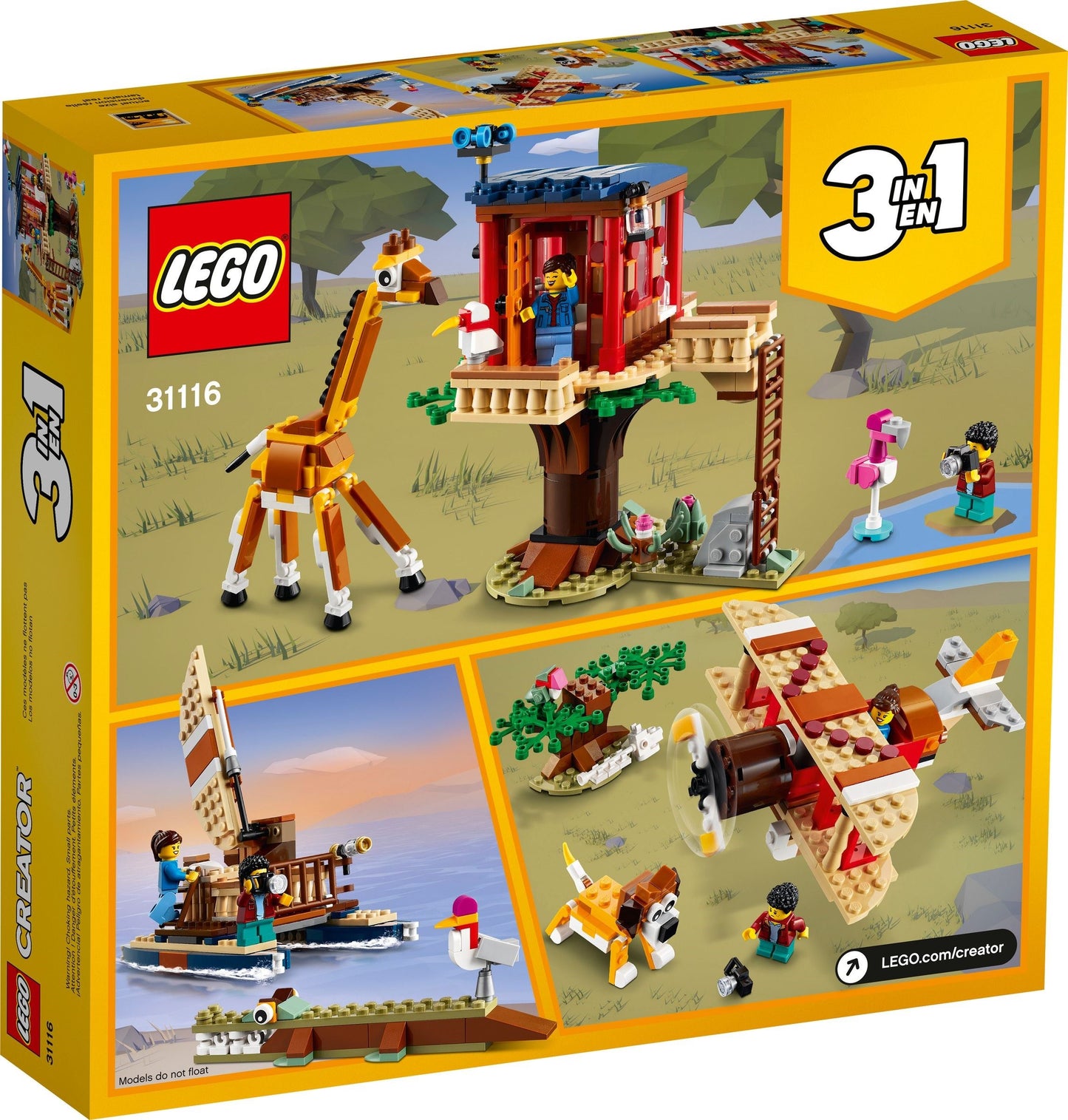 LEGO® Creator 3in1 31116 Baumhausschätze