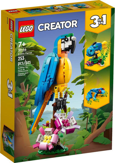 LEGO® Creator 3in1 31136 Exotischer Papagei