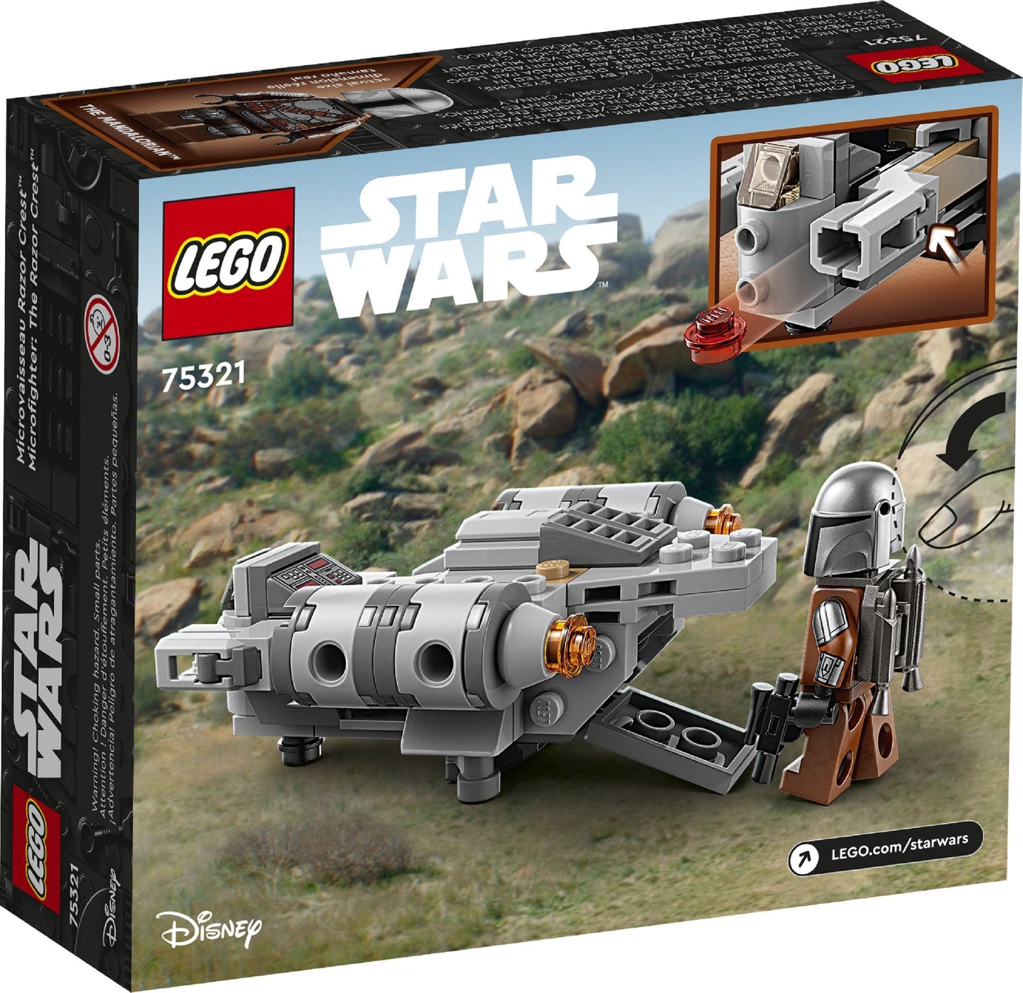 LEGO® Star Wars™ 75321 The Razor Crest Microfighter