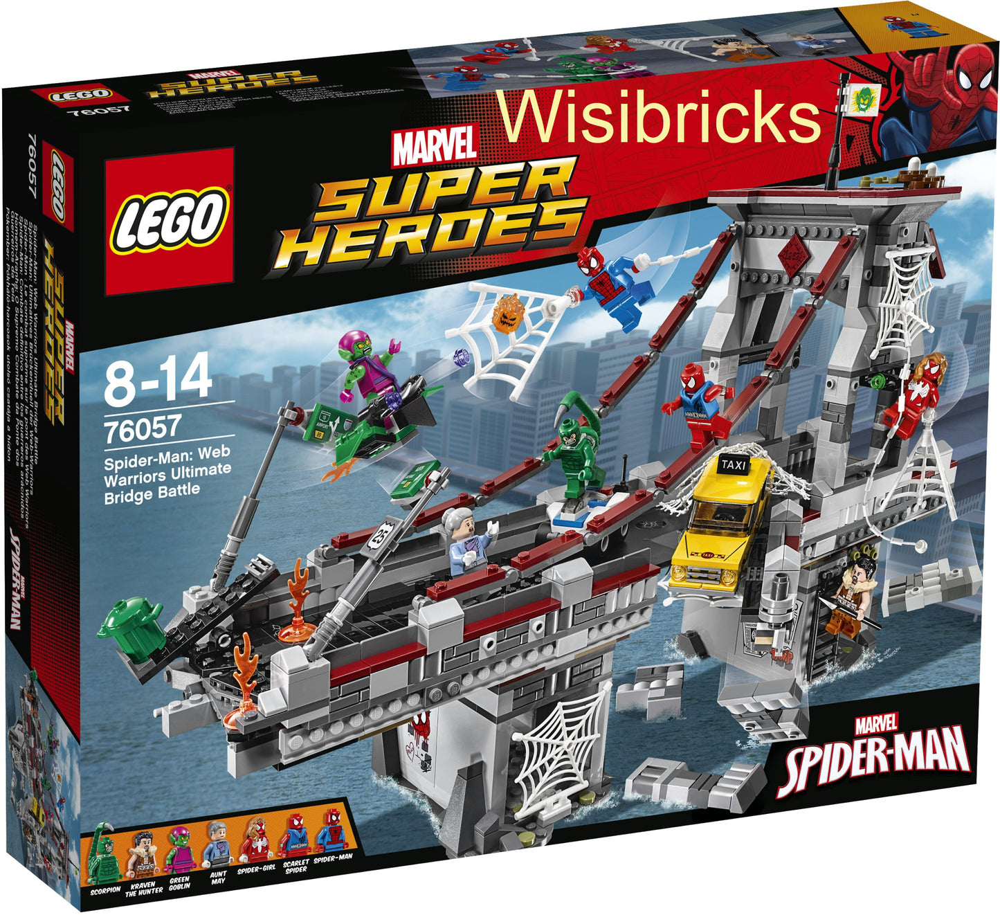 LEGO® Marvel 76057 Ultimatives Brückenduell der Web-Warriors