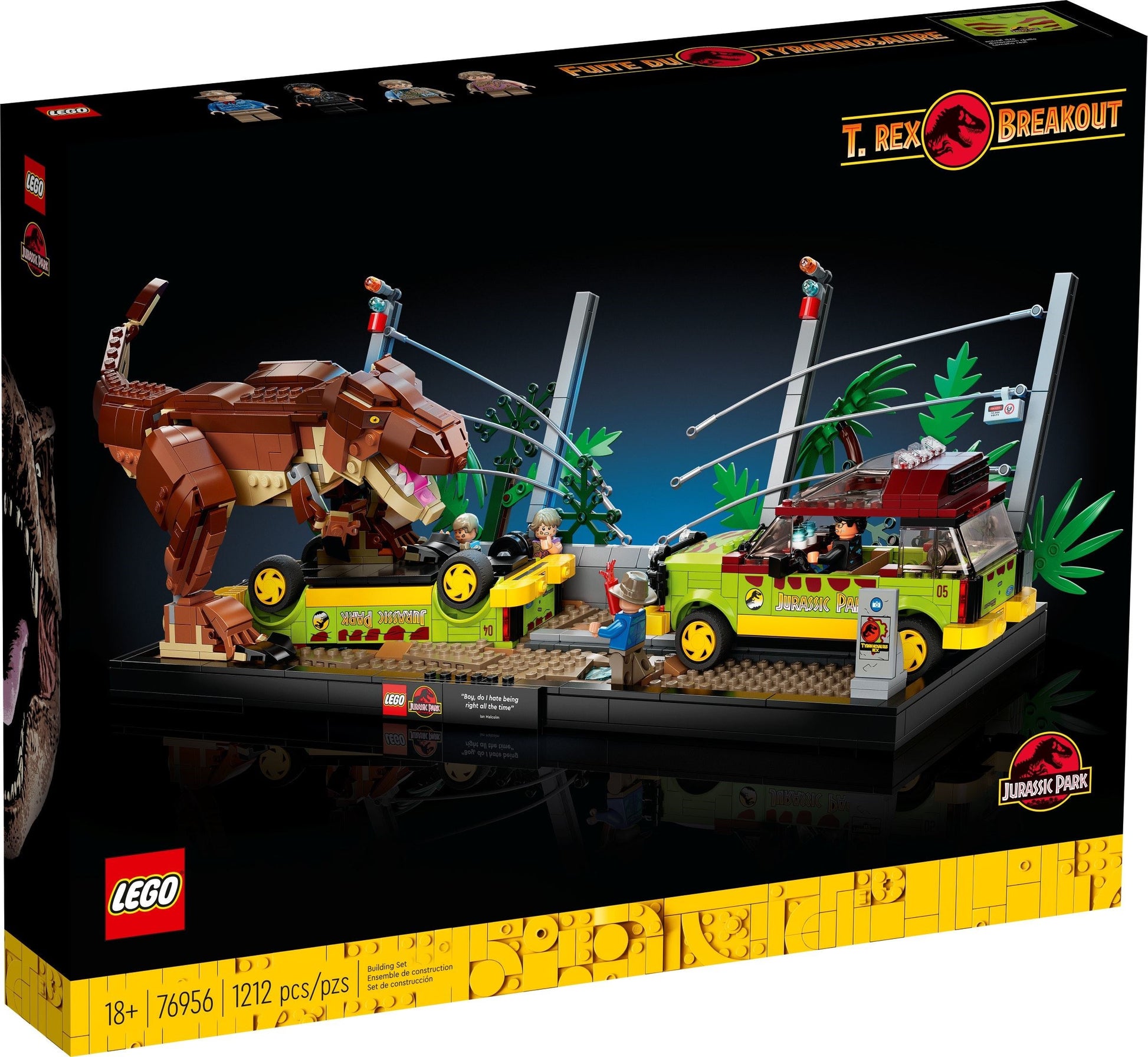 LEGO® Jurassic World™ 76956 Ausbruch des T. Rex - Box
