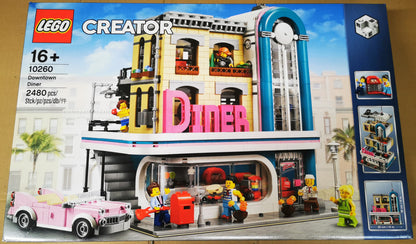 LEGO® Amerikanisches Diner 10260 - Modular - Leichte Lagerspuren