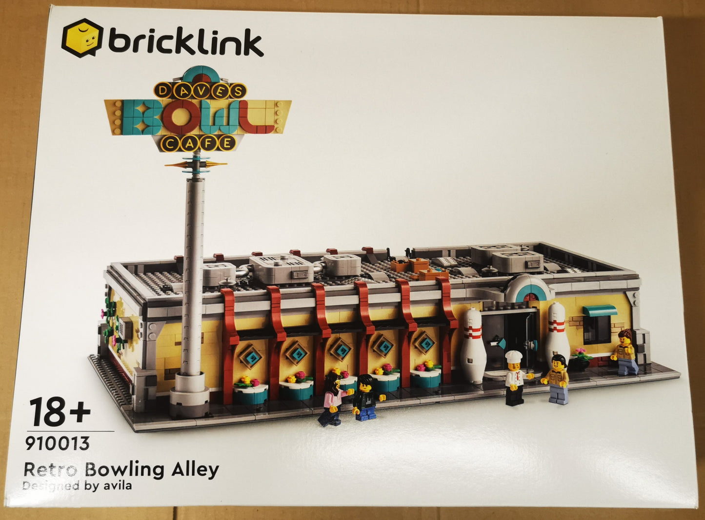 LEGO® BrickLink Designer Program 910013 Retro-Bowlingbahn