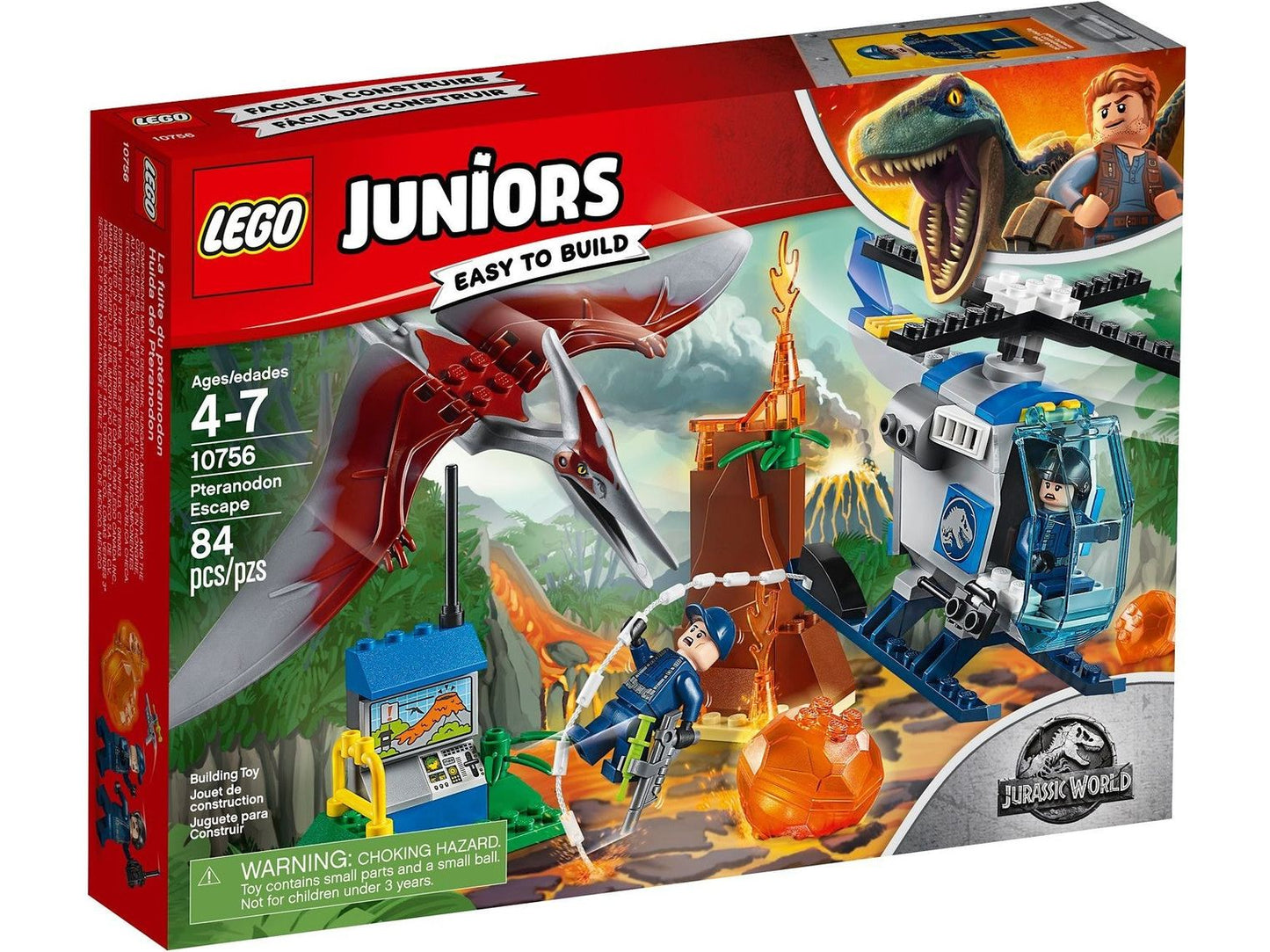 LEGO® Jurassic World™ 10756 Pteranodon-Ausbruch - Box
