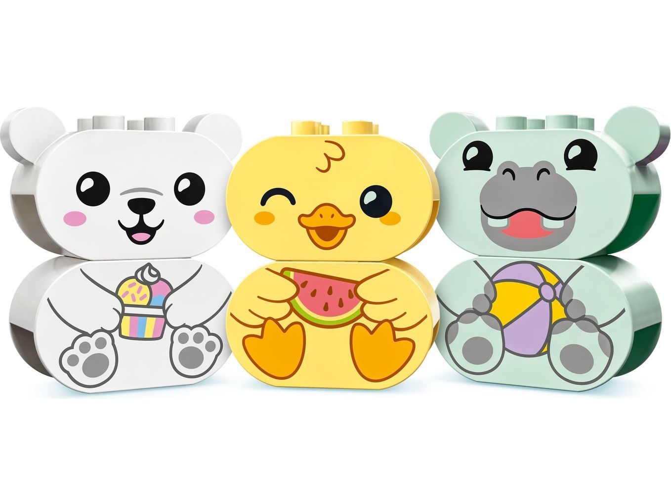 DUPLO Badewannenspaß: Schwimmender Tierzug - 10965