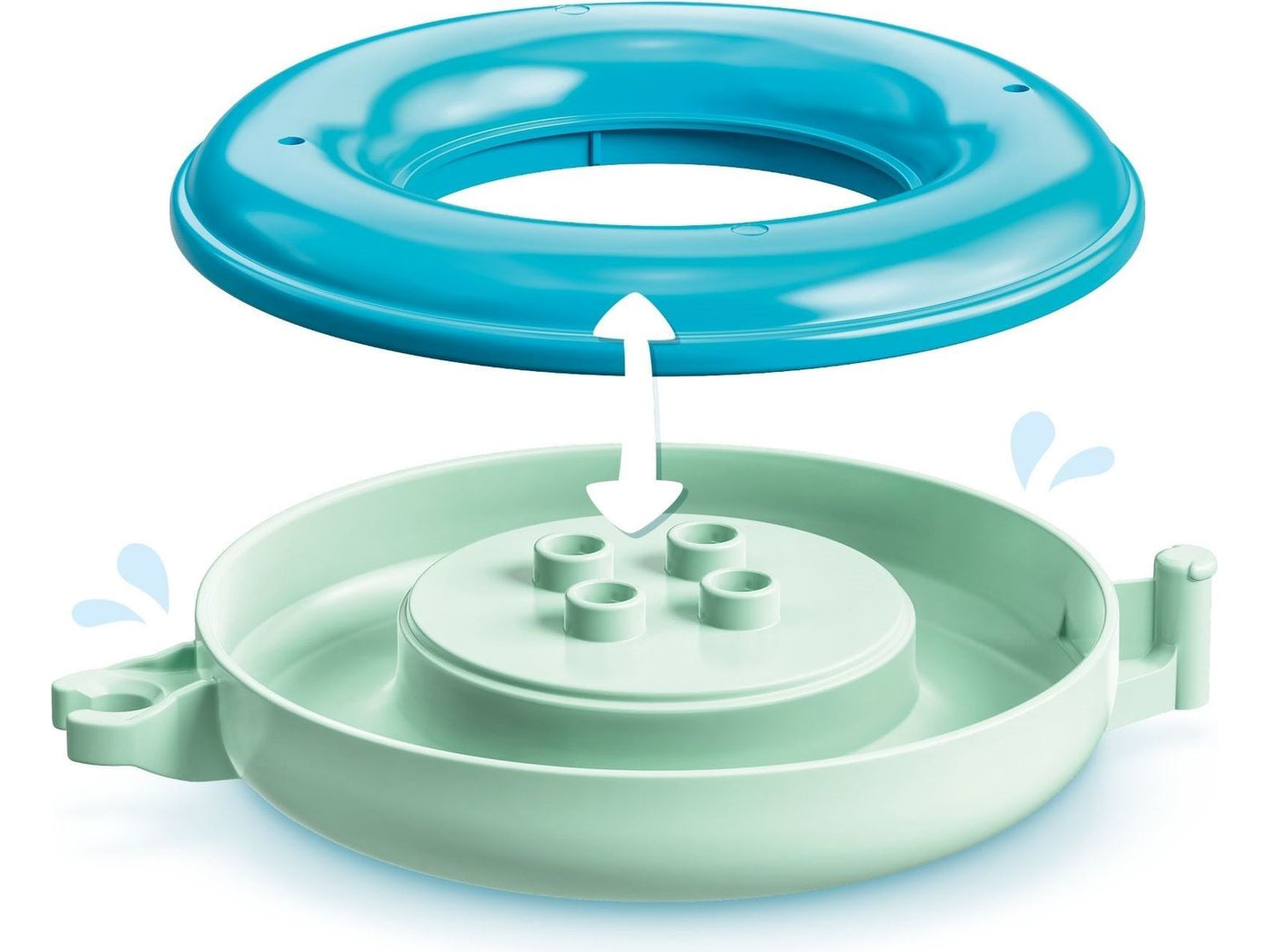 DUPLO Badewannenspaß: Schwimmender Tierzug - 10965