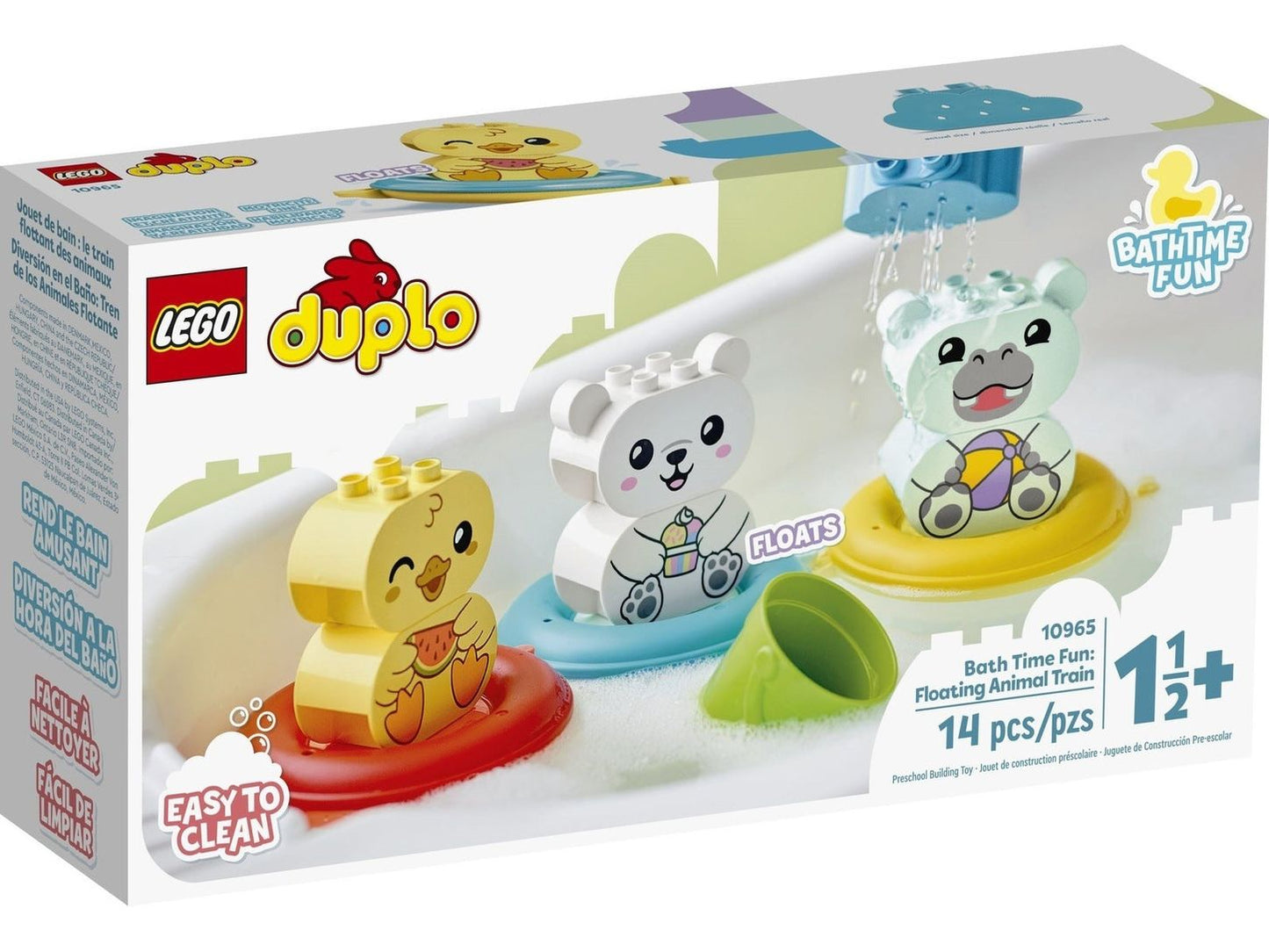 DUPLO Badewannenspaß: Schwimmender Tierzug - 10965