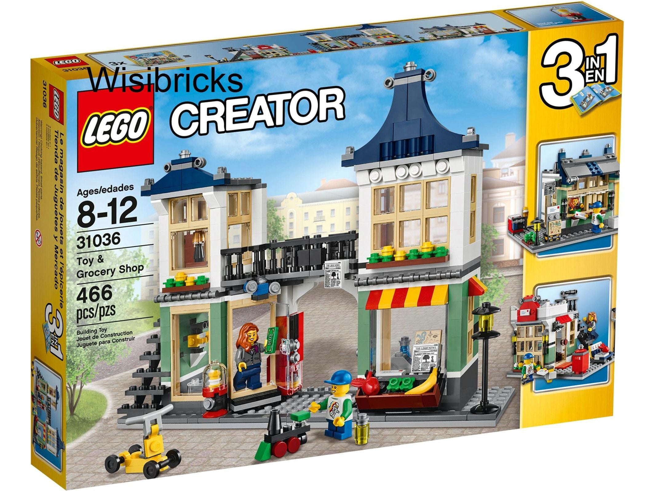 LEGO® Creator 3in1 31036 Spielzeug- & Lebensmittelgeschäft