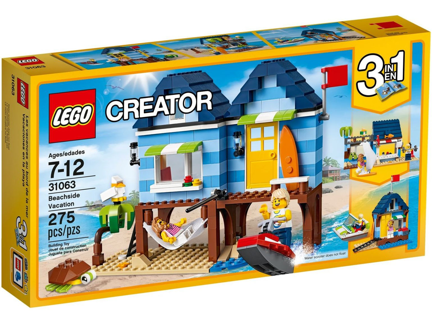 LEGO® Creator 31063 – Beachside Vacation
