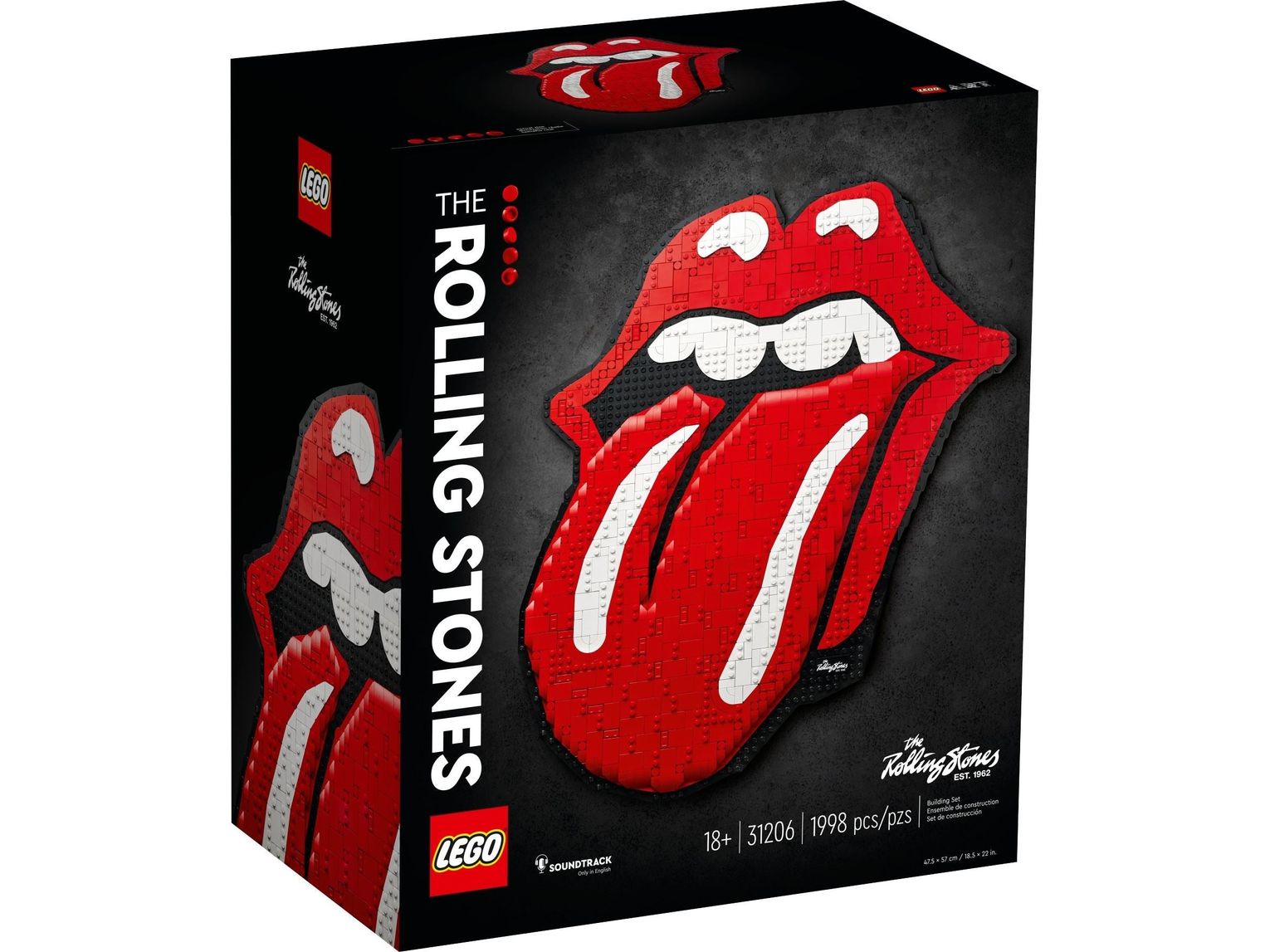 LEGO® Art 31206 The Rolling Stones - Box
