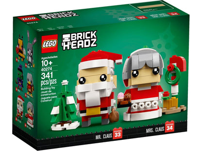 LEGO® BrickHeadz 40274 Herr und Frau Klaus - Box