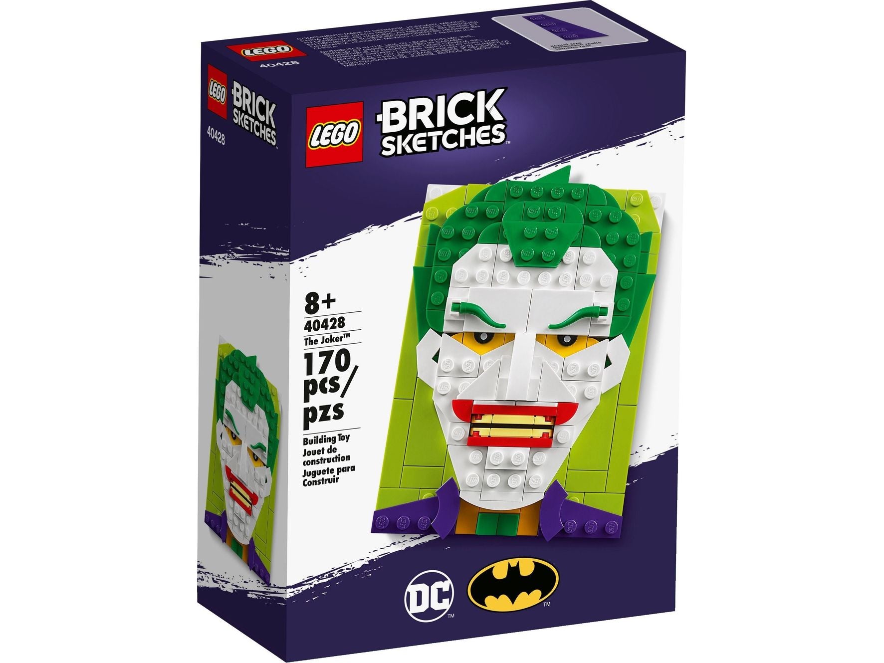 LEGO® Brick Sketches™ 40428 Joker™ - Box