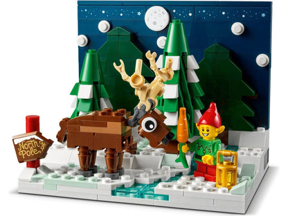 LEGO® 40484 Vorgarten des Weihnachtsmanns