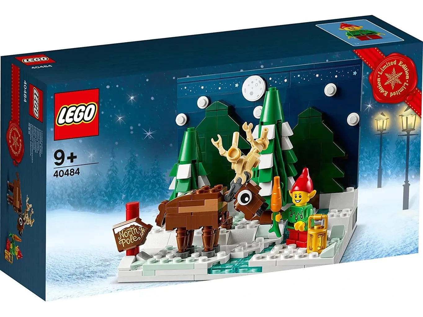 LEGO® 40484 Vorgarten des Weihnachtsmanns - Box