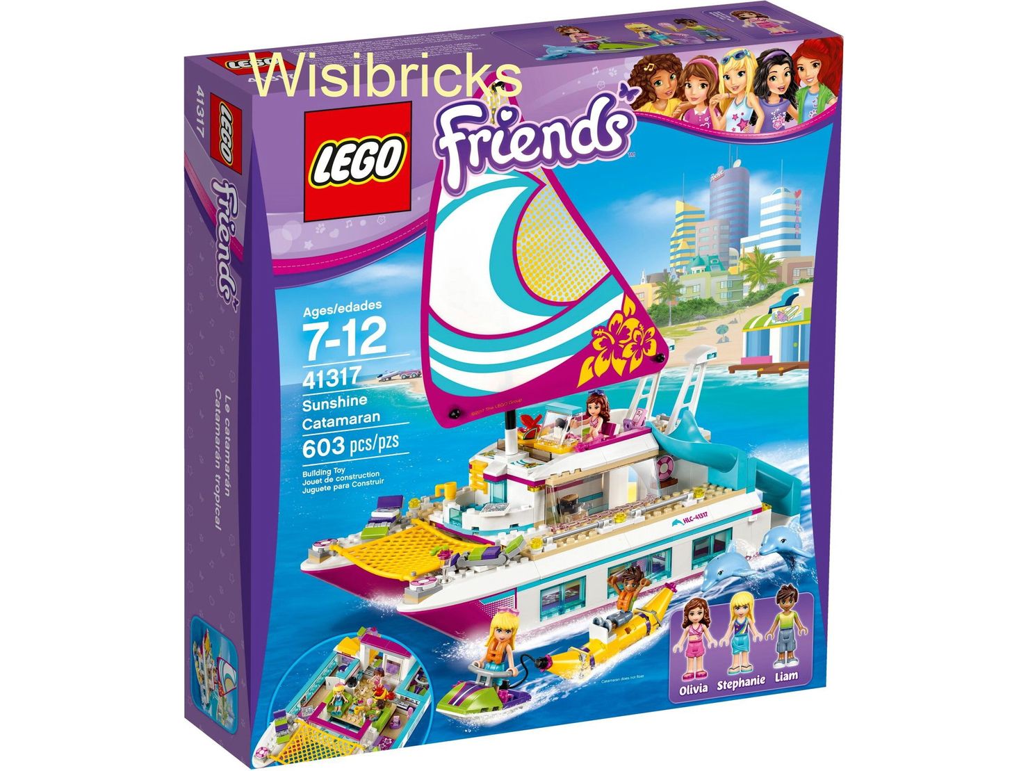 LEGO® Friends 41317 Sonnenschein-Katamaran - Box