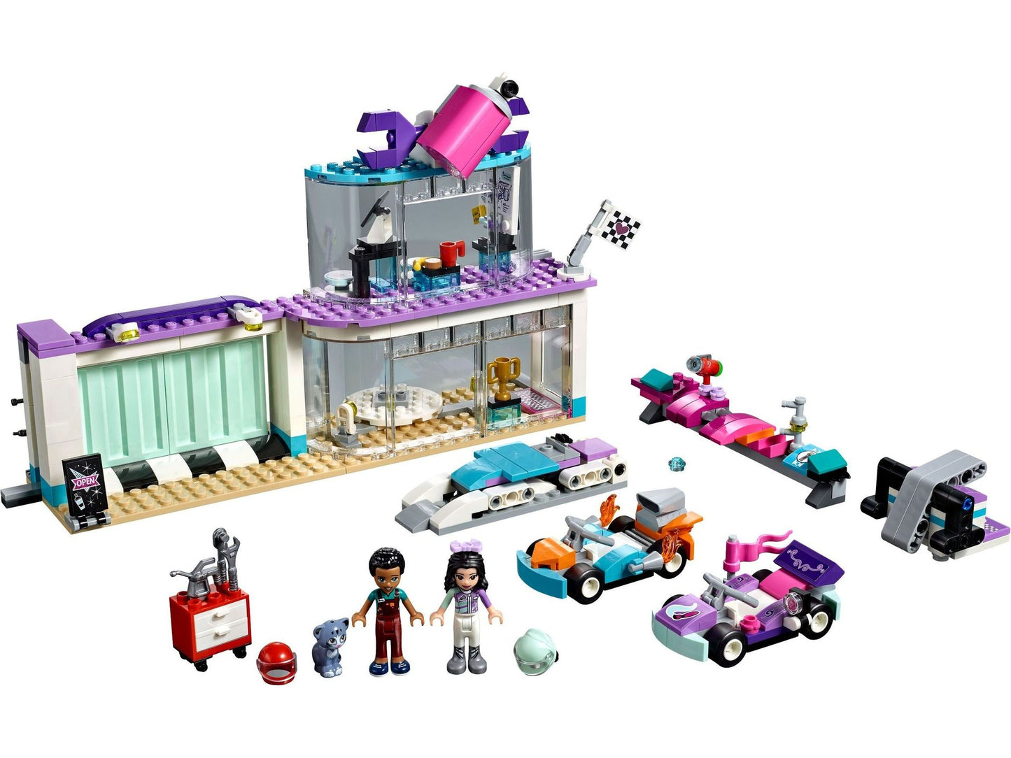 LEGO® Friends 41351 Tuning Werkstatt