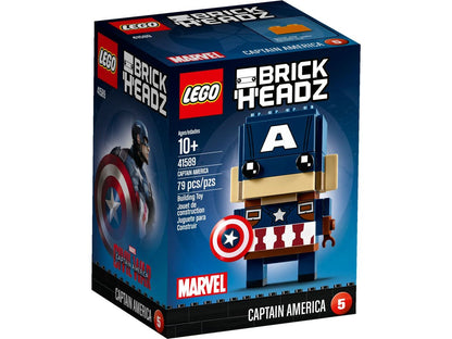LEGO® BrickHeadz 41589 Captain America - Box