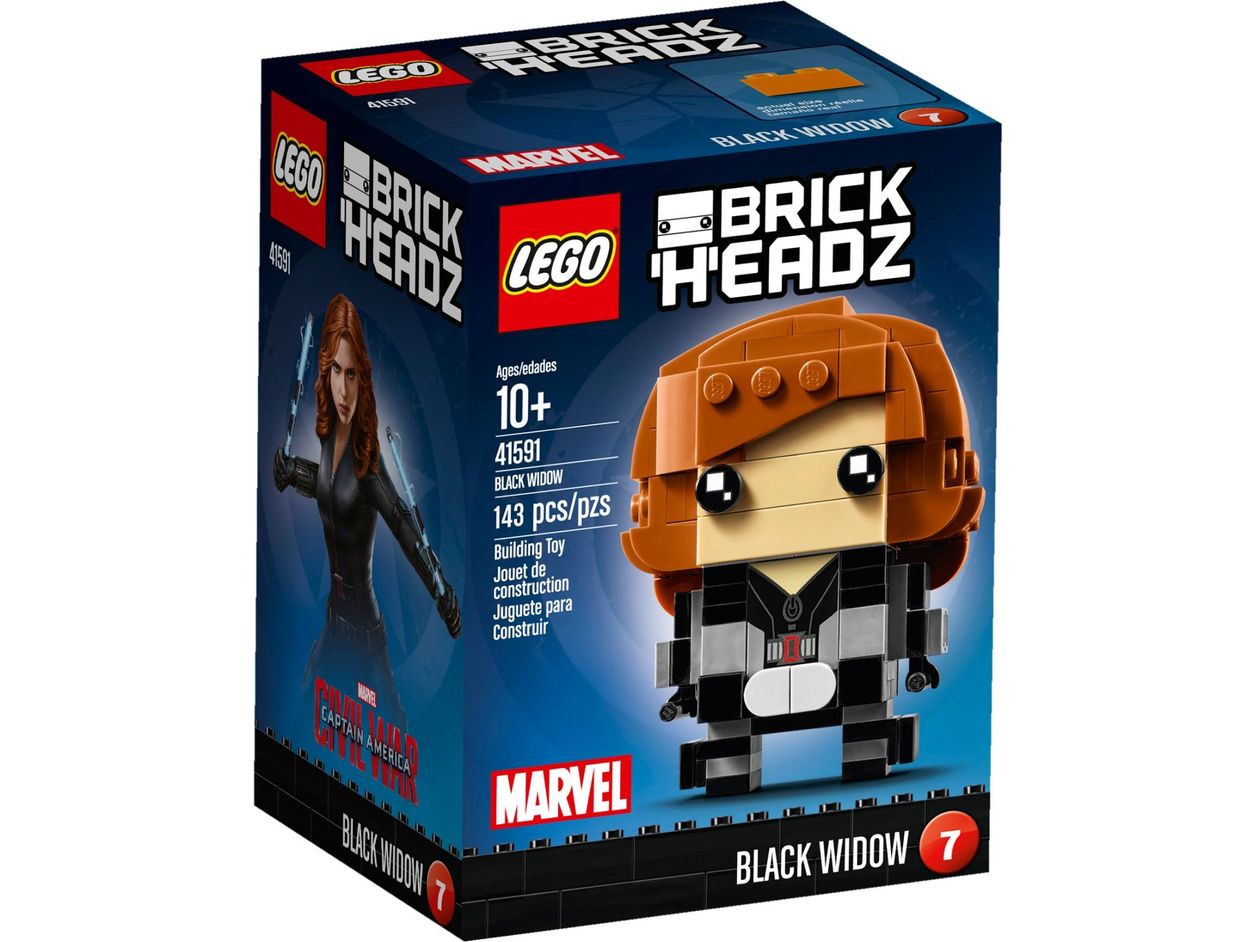 LEGO® BrickHeadz 41591 Black Widow - Box