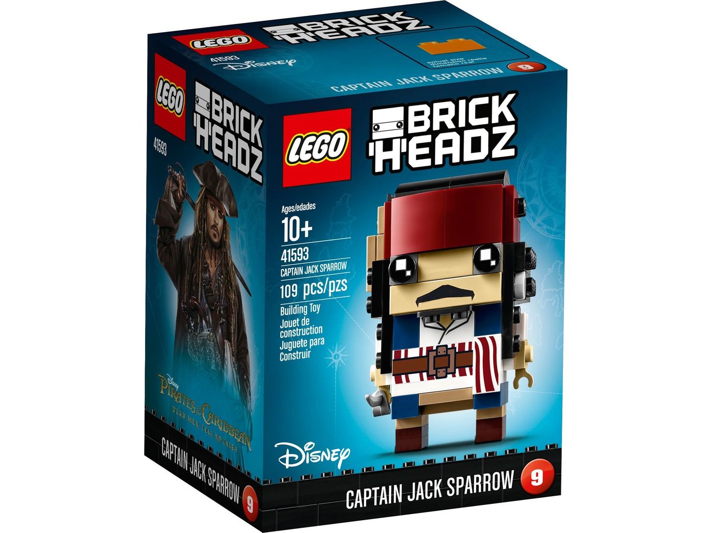 LEGO® BrickHeadz 41593 Captain Jack Sparrow - Box