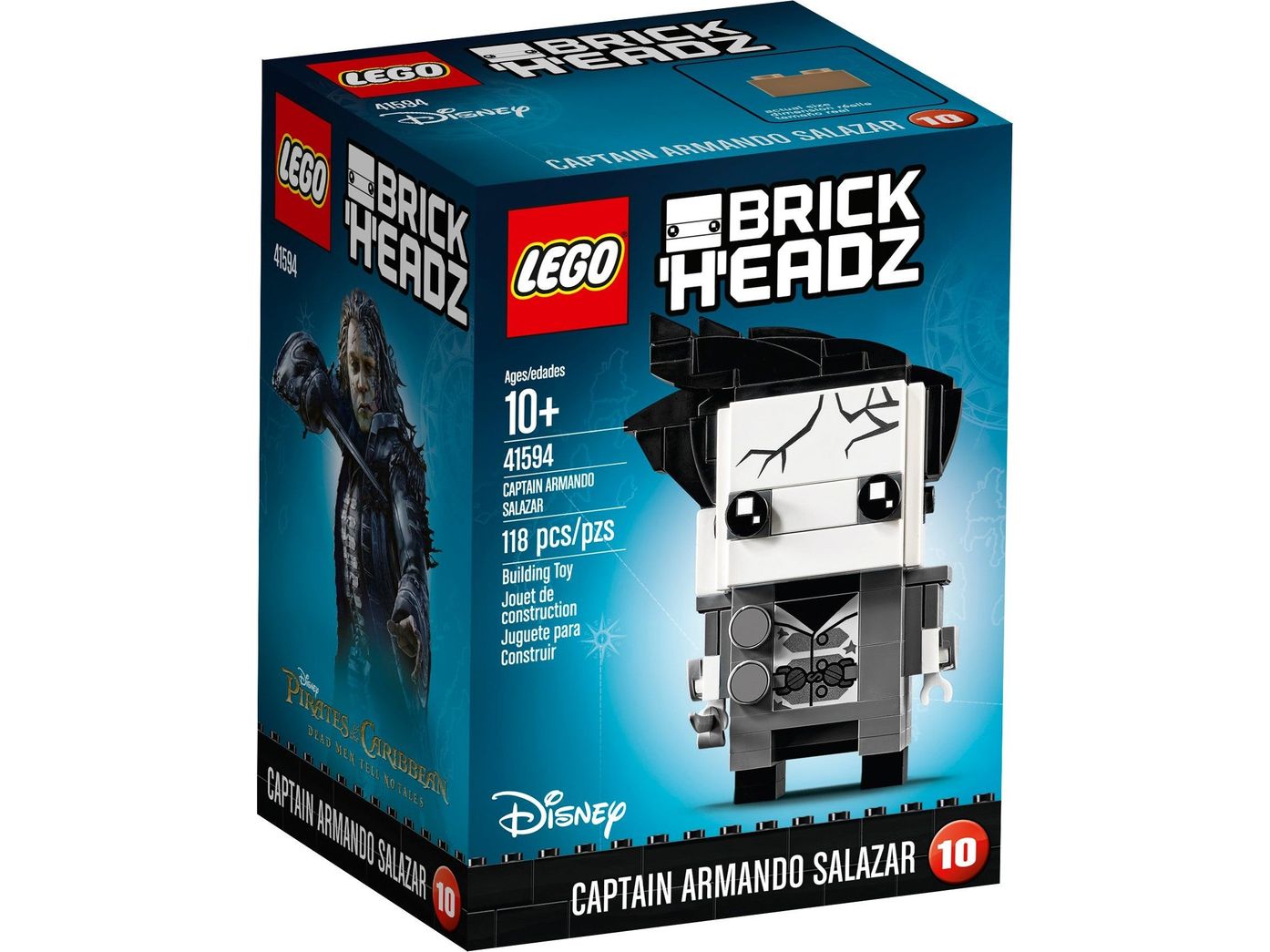 LEGO® BrickHeadz 41594 Captain Armando Salazar - Box