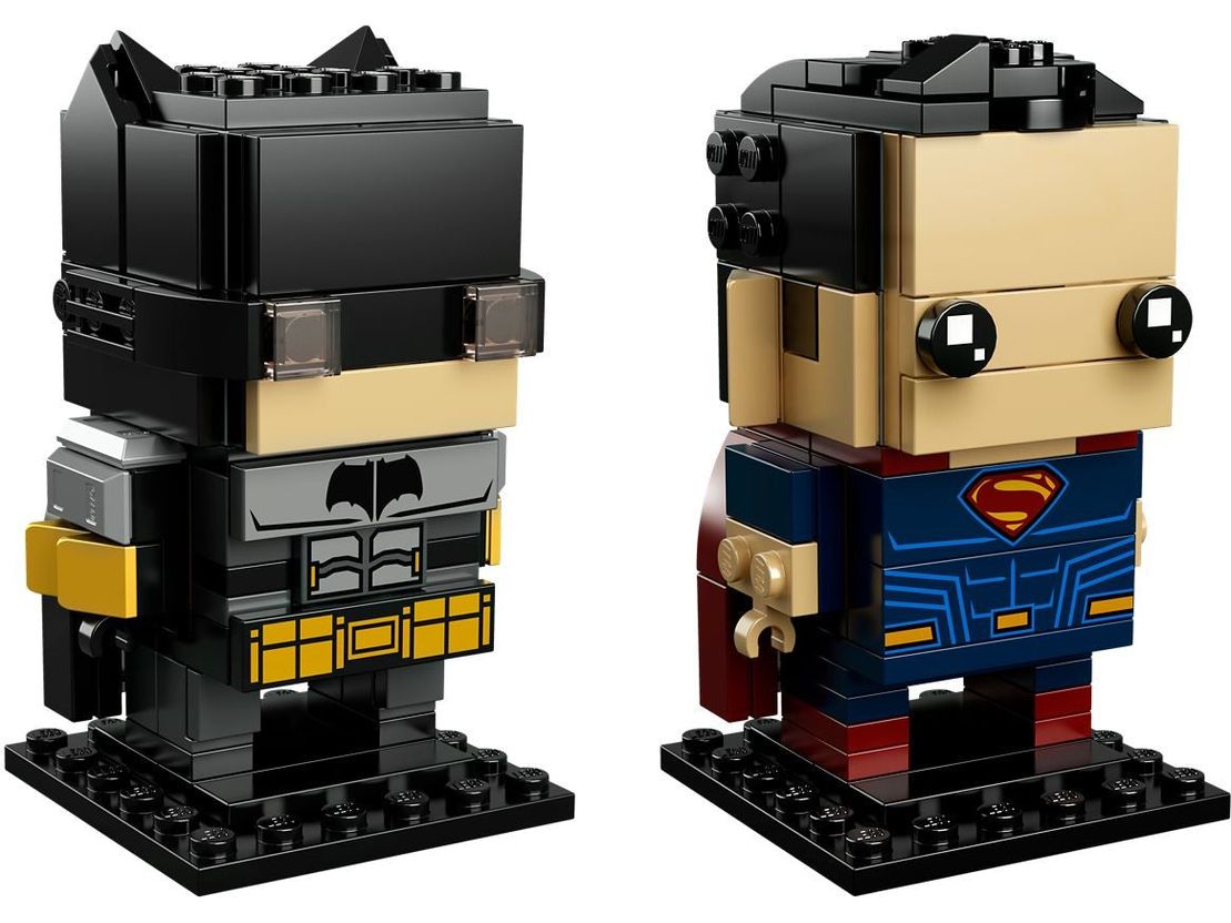 LEGO® BrickHeadz 41610 Tactical Batman™ & Superman™
