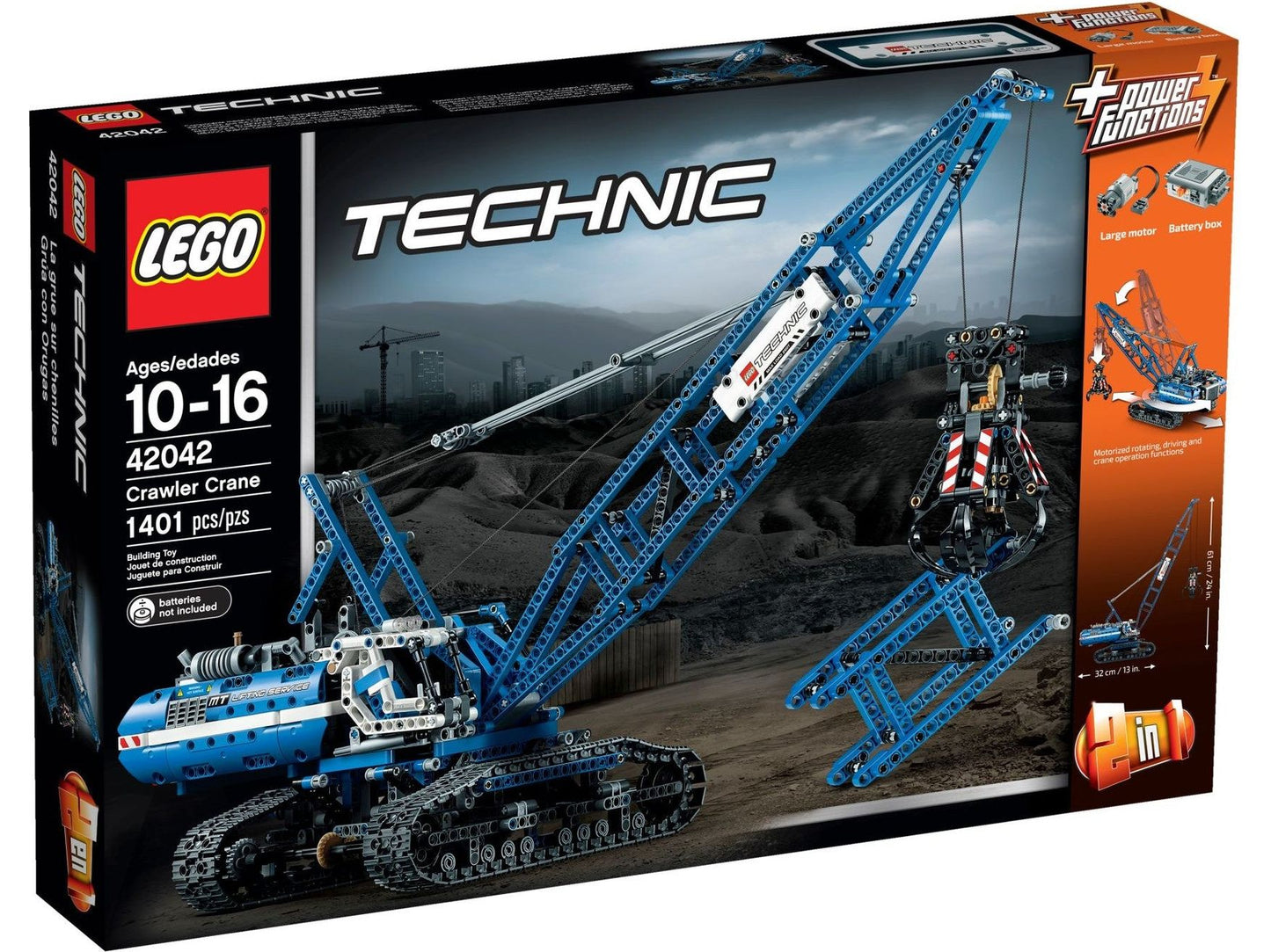 LEGO® Technic 42042 Großer Seilbagger - Box
