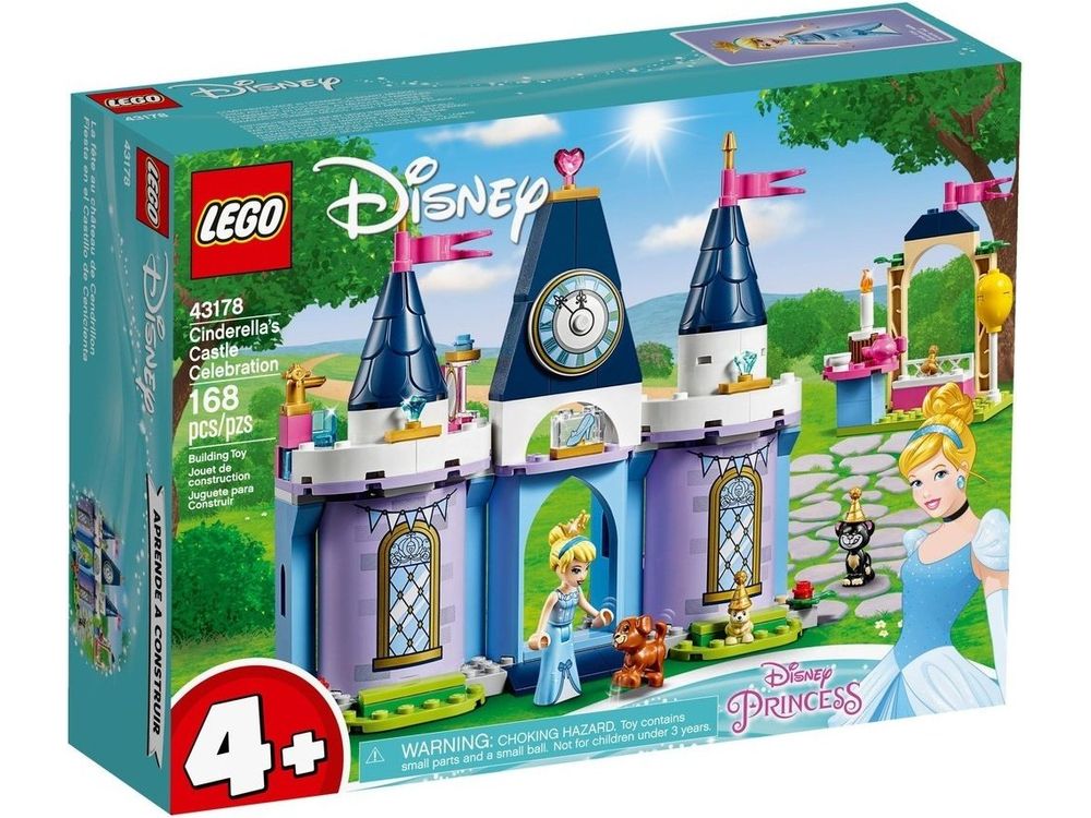 LEGO® Disney 43178 Cinderellas Schlossfest - Box