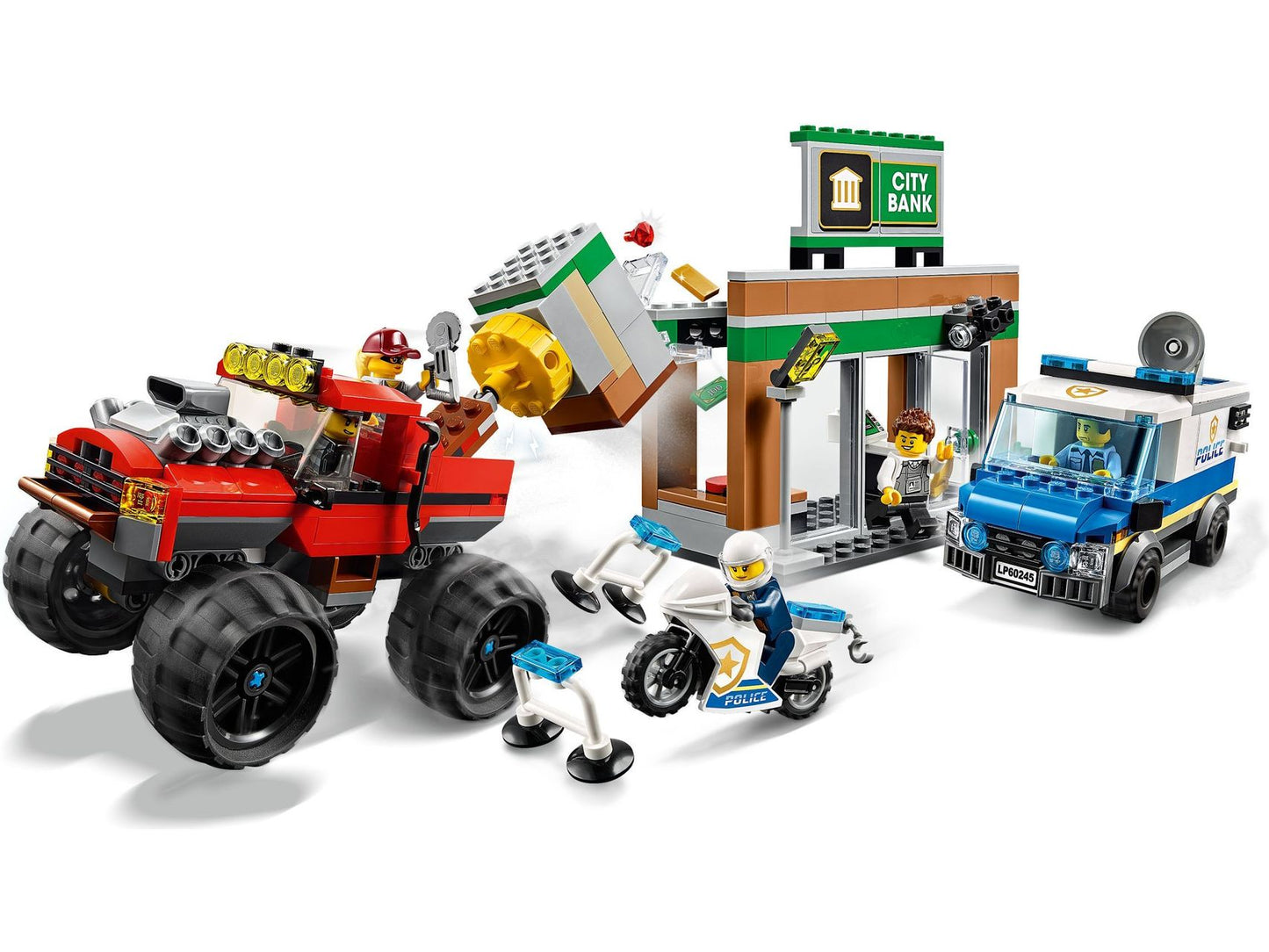 LEGO® City 60245 Monster-Truck Raubüberfall