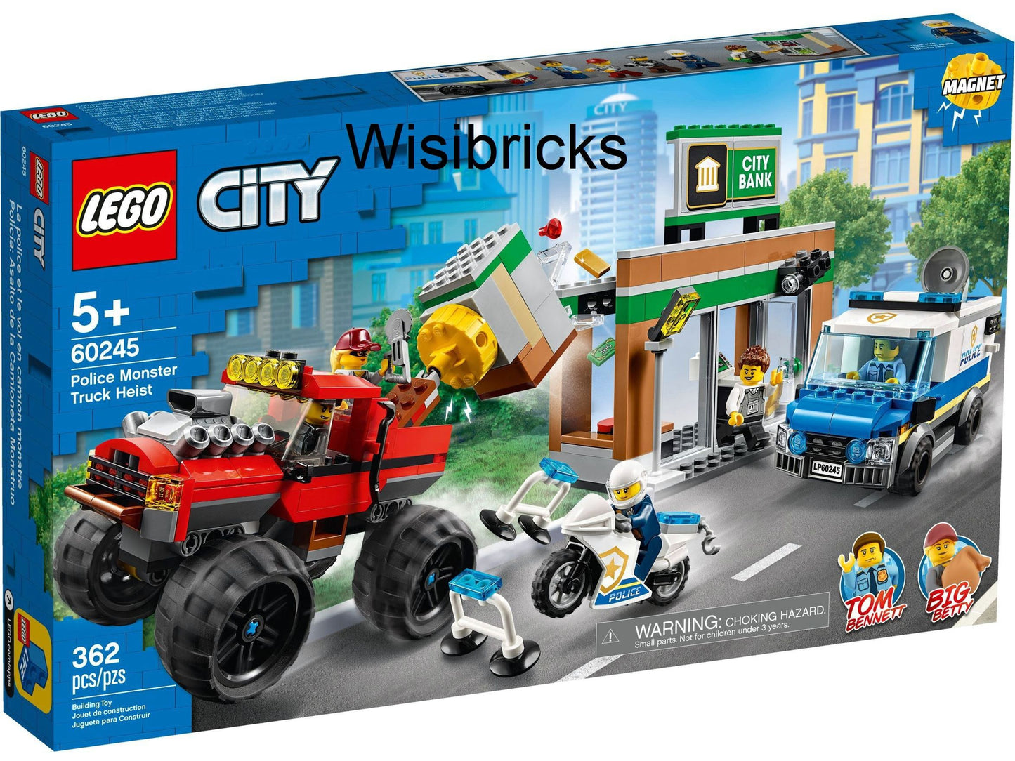 LEGO® City 60245 Monster-Truck Raubüberfall - Box