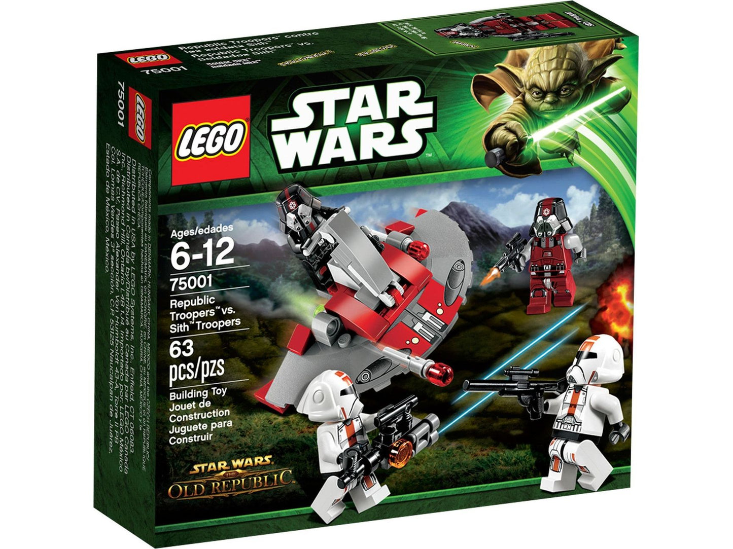 LEGO® Star Wars™ 75001 Republic Troopers vs. Sith Troopers - Box