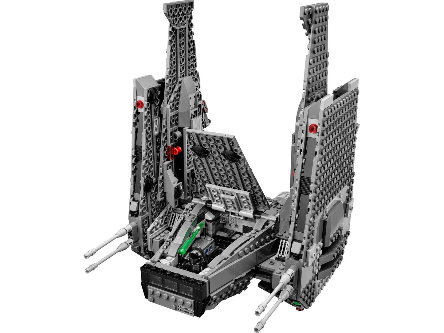 Kylo Ren's Command Shuttle 75104 - NEU+OVP!, mit Lagerspuren.(zum aufbauen gedacht)
